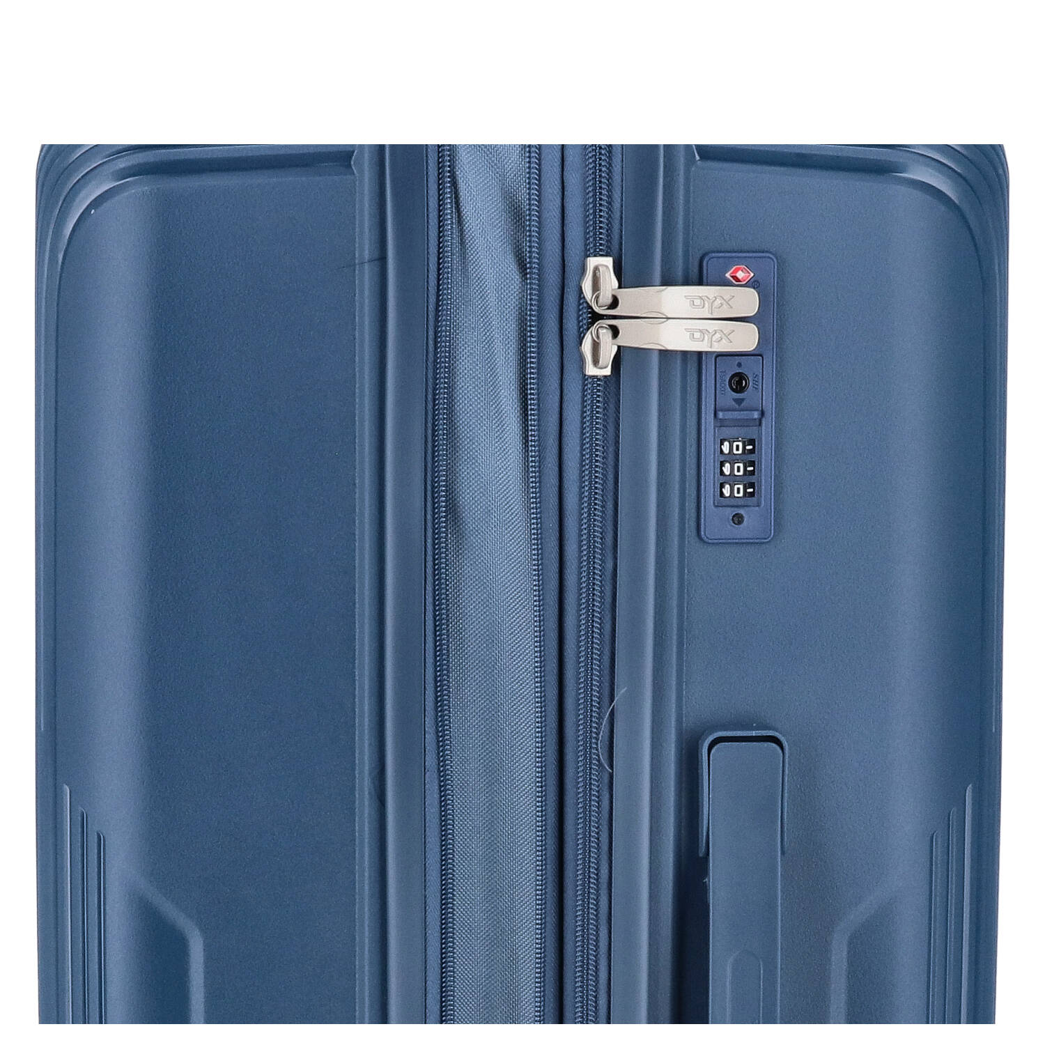 DYX 4 Rollen Trolley 3er Set S/M/L Palermo blau Abbildung 6