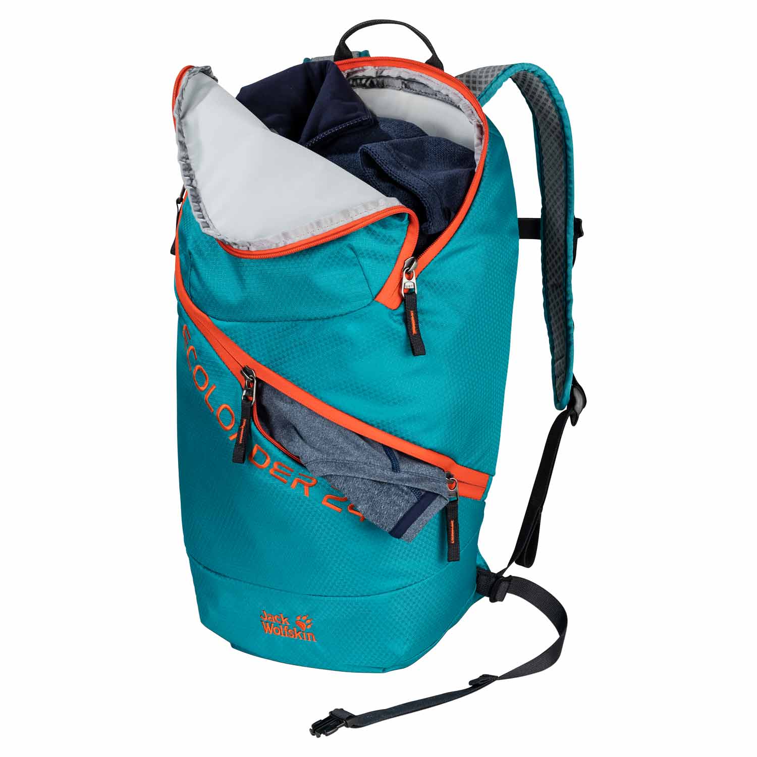 Jack Wolfskin Freizeitrucksack Ecoloader 24 Pack dark cyan