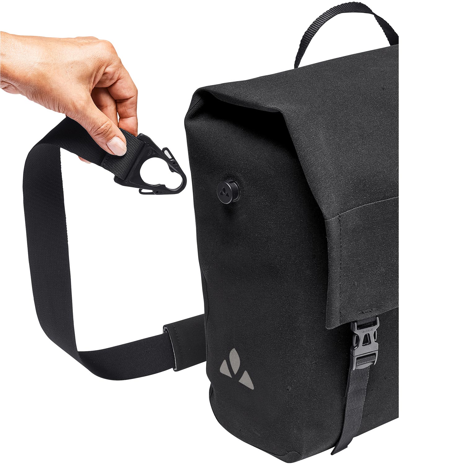 Vaude City-Fahrradtasche L Augsburg IV Black Abbildung 6