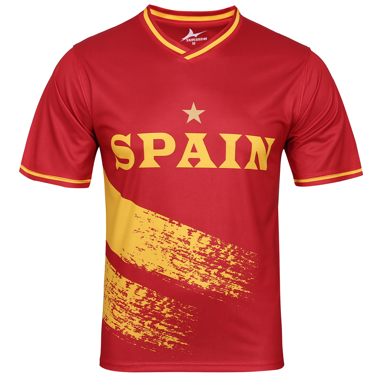 Antonio Spanien Herren Trikot Gr. S - rot Abbildung 1