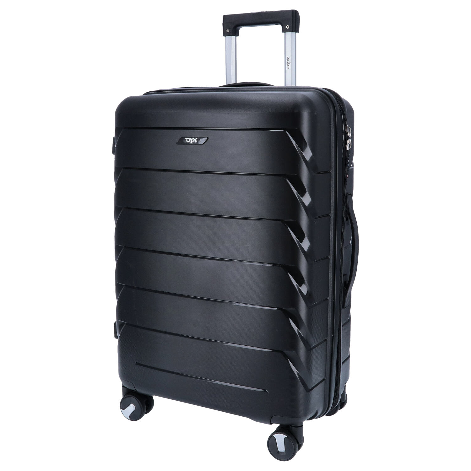 DYX 4 Rollen Trolley 3er Set S/M/L Washington schwarz Abbildung 3