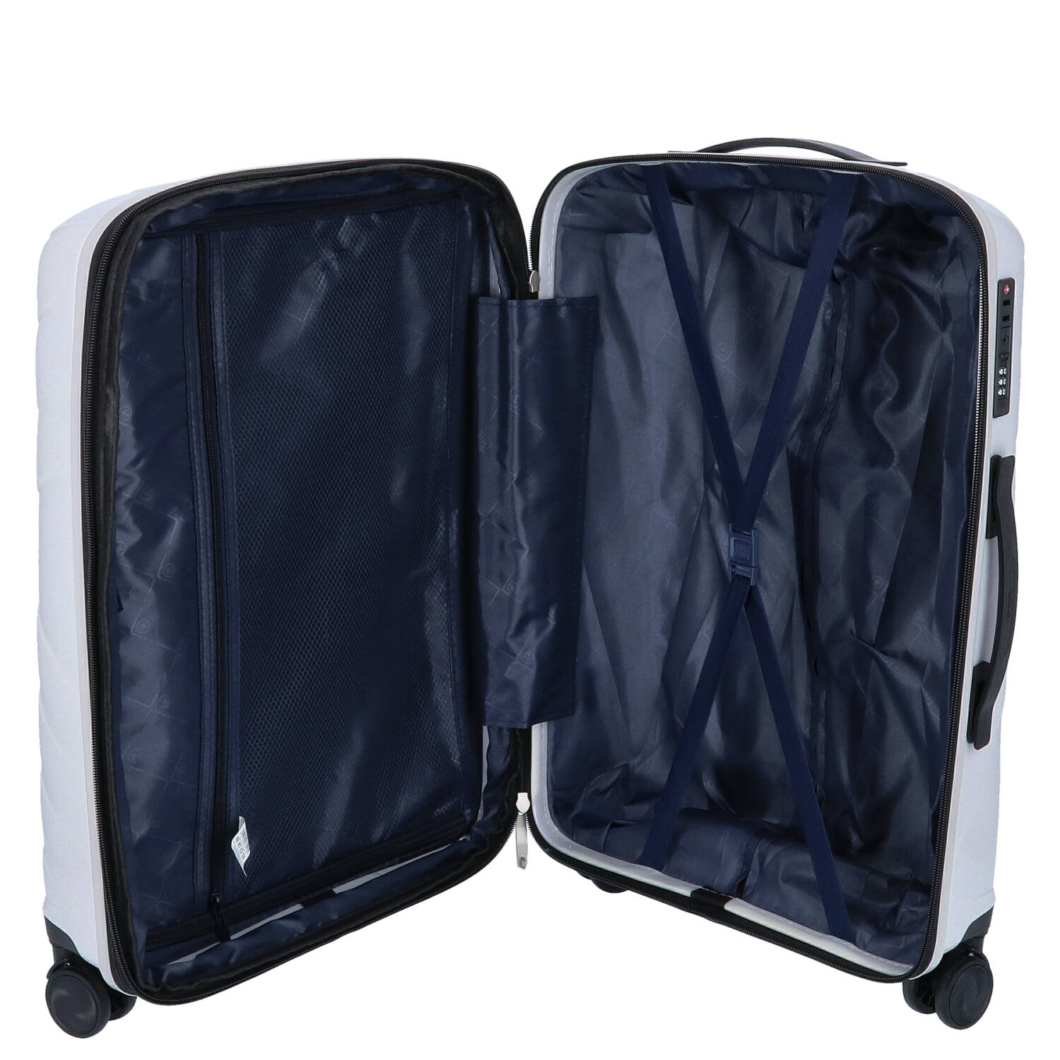 DYX 4 Rollen Koffer M 67 cm Dubai weiß Abbildung 7