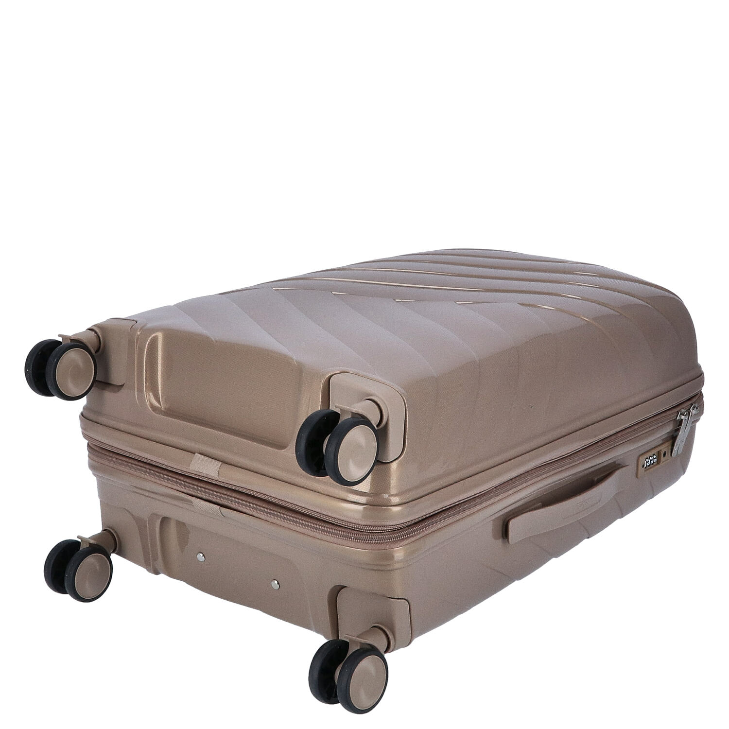 DYX 4 Rollen Koffer M 67 cm Dubai gold Abbildung 6