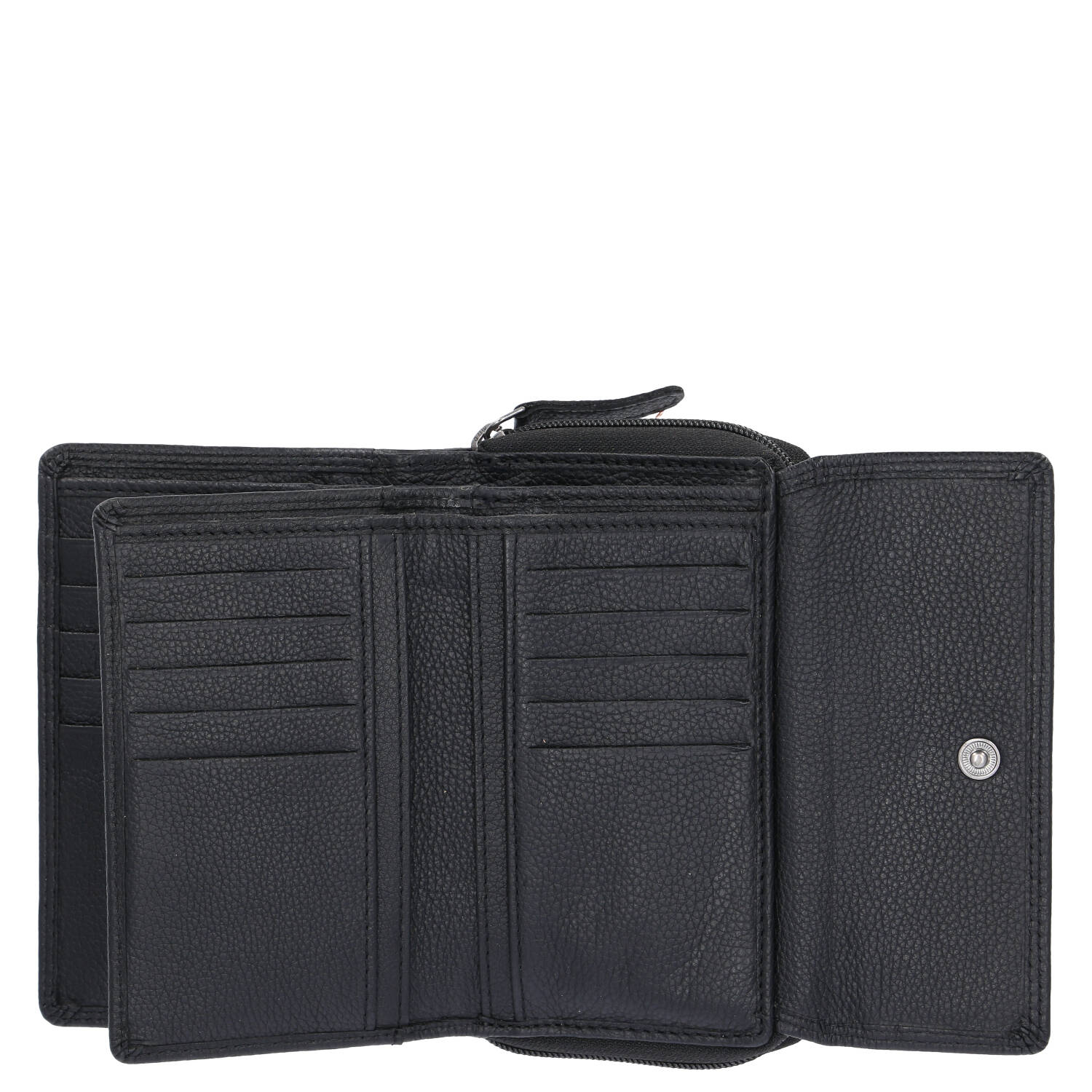The Skandinavian Brand Leder Geldbörse - Black Abbildung 3