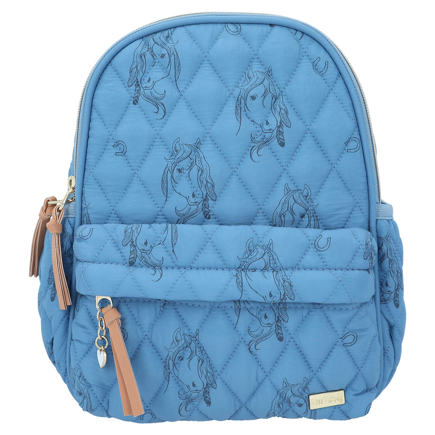 Depesche Kinder Rucksack Miss Melody Blue Quilt 