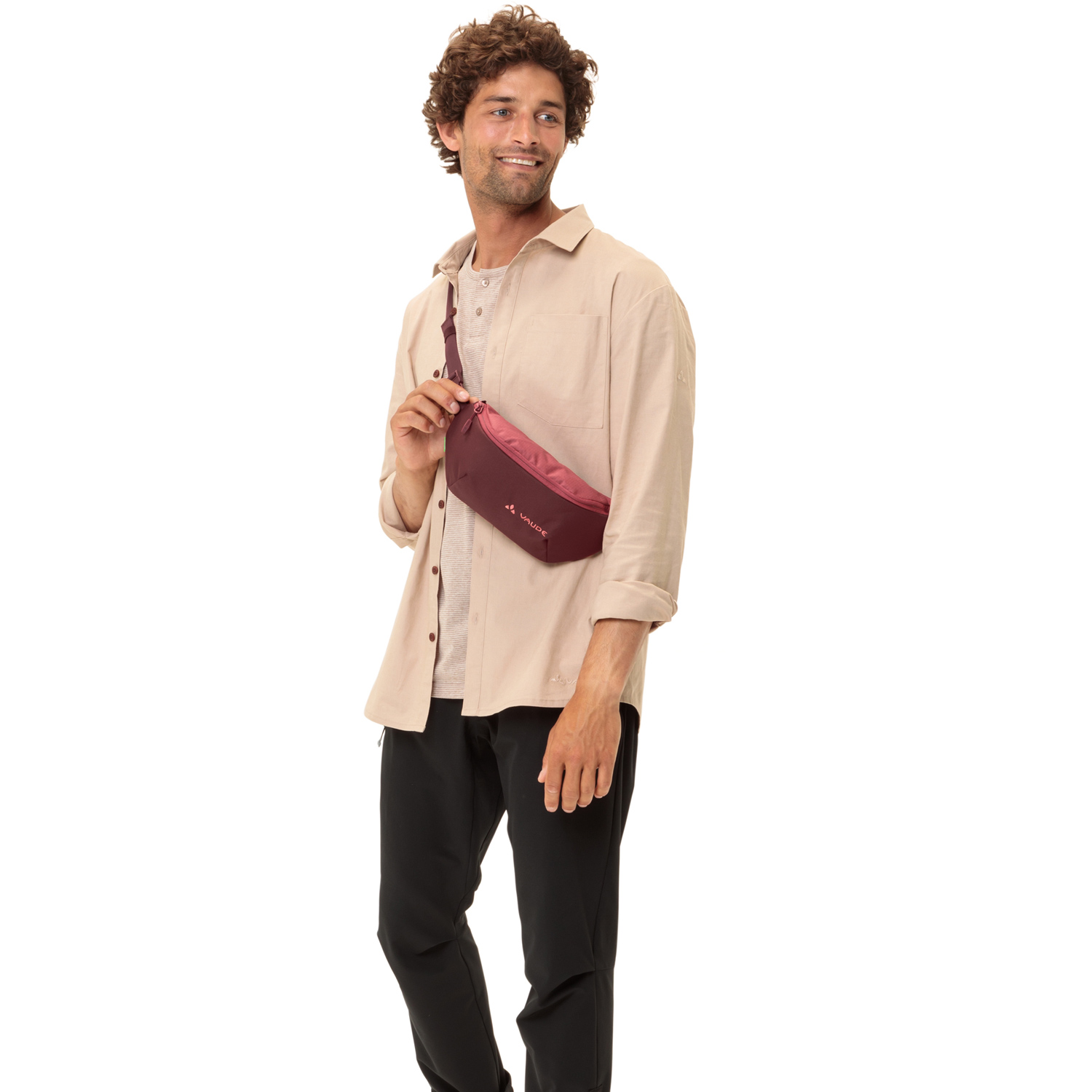 Vaude Hüfttasche WegaMove dark cherry Abbildung 4