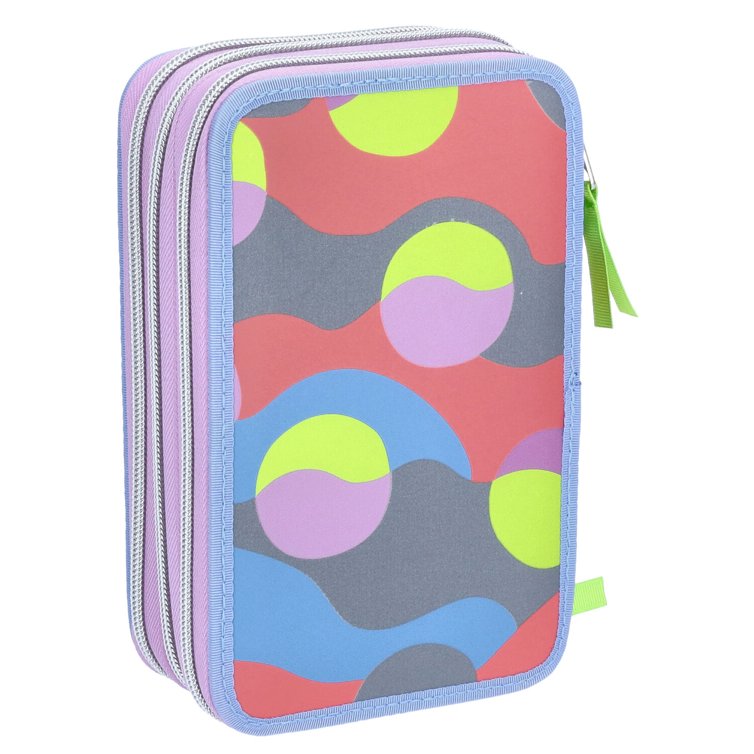 Depesche 3-Fach Federtasche TOPModel FLASH lila Abbildung 2