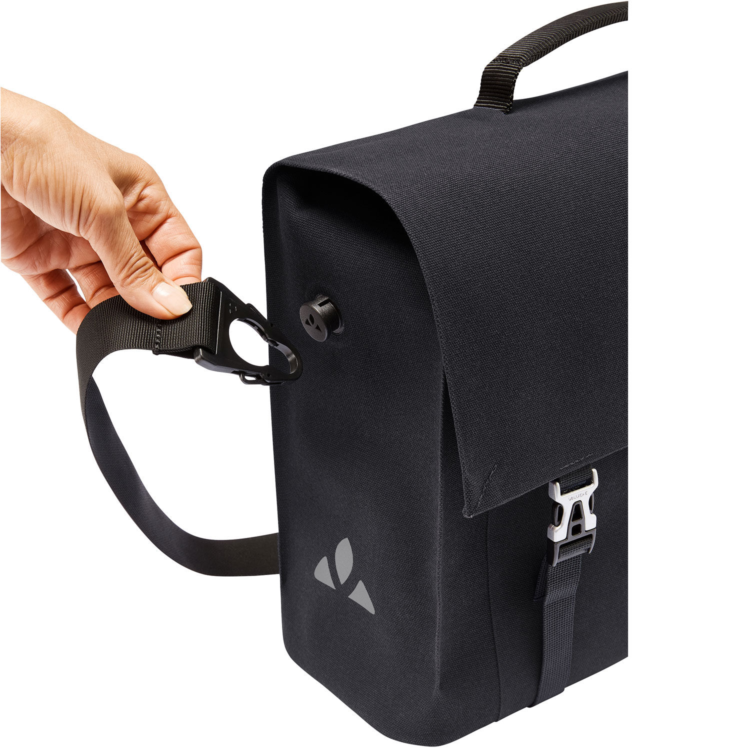 Vaude Büro-Fahrradtasche M Bayreuth IV Black Abbildung 6