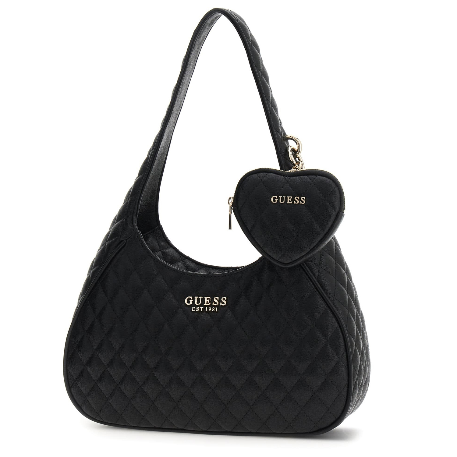 GUESS Umhängetasche Atabey Hobo Black Abbildung 1
