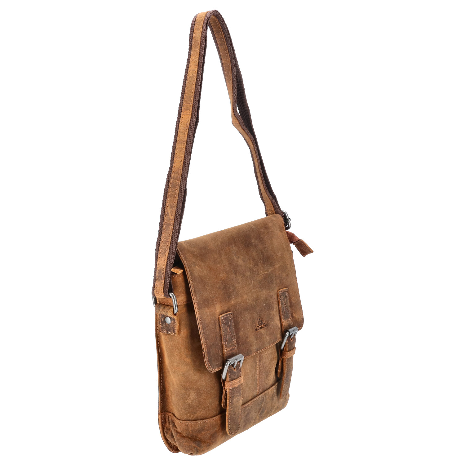 The Skandinavian Brand Leder Umhängetasche Hunter - Cognac Abbildung 3