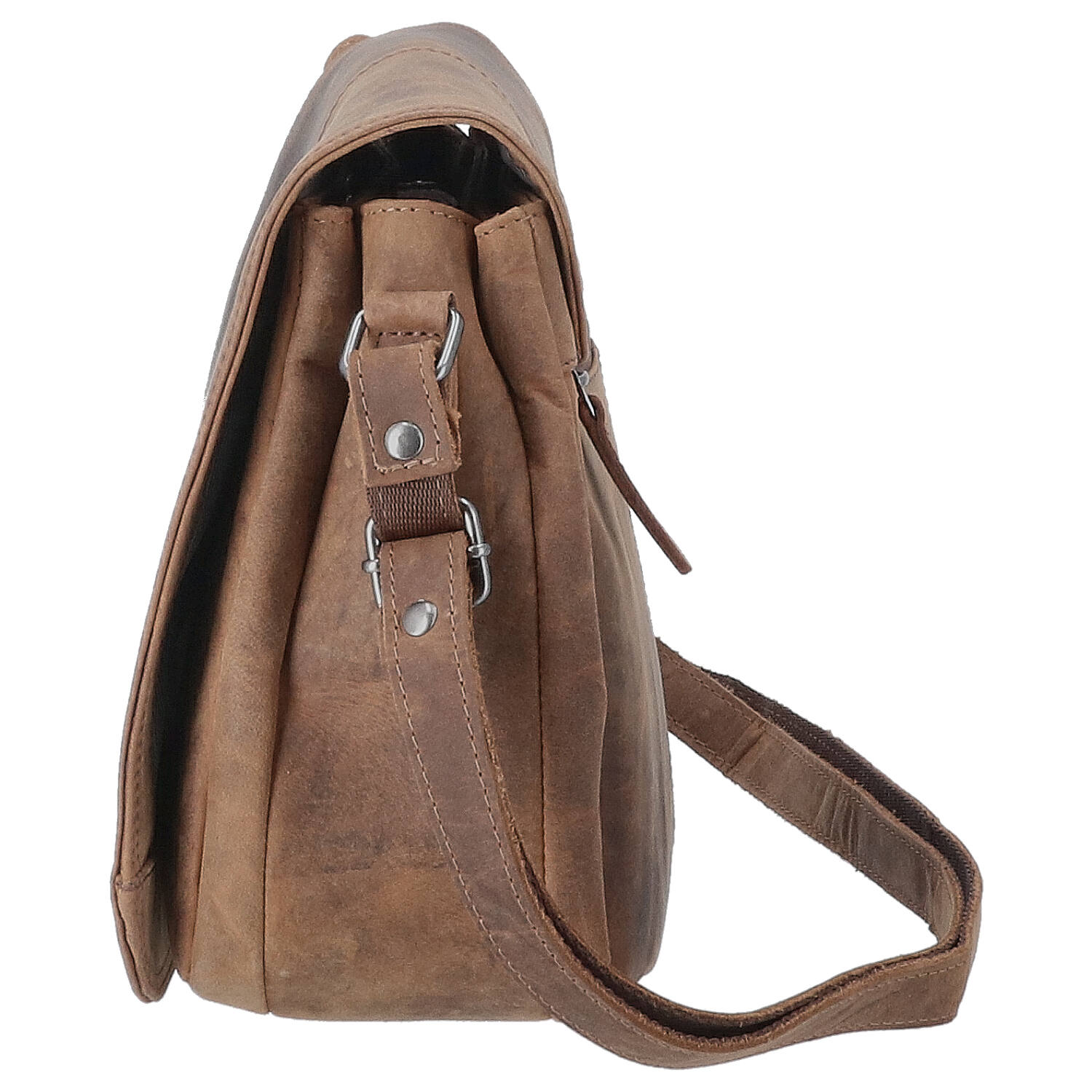 The Skandinavian Brand Leder Umhängetasche  Brown Abbildung 3