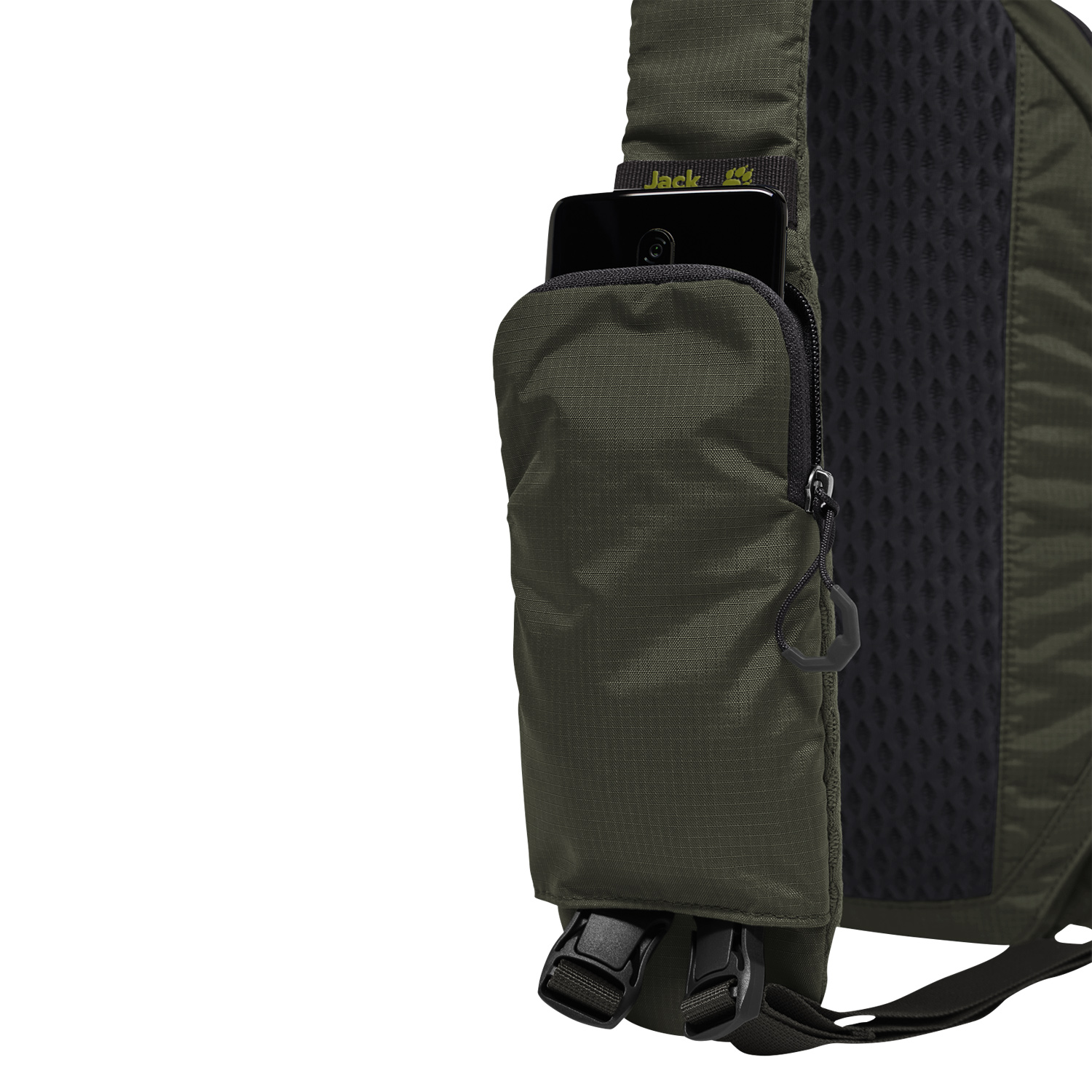 Jack Wolfskin Bodybag Rucksack Cyrox Sling rich olive Abbildung 5