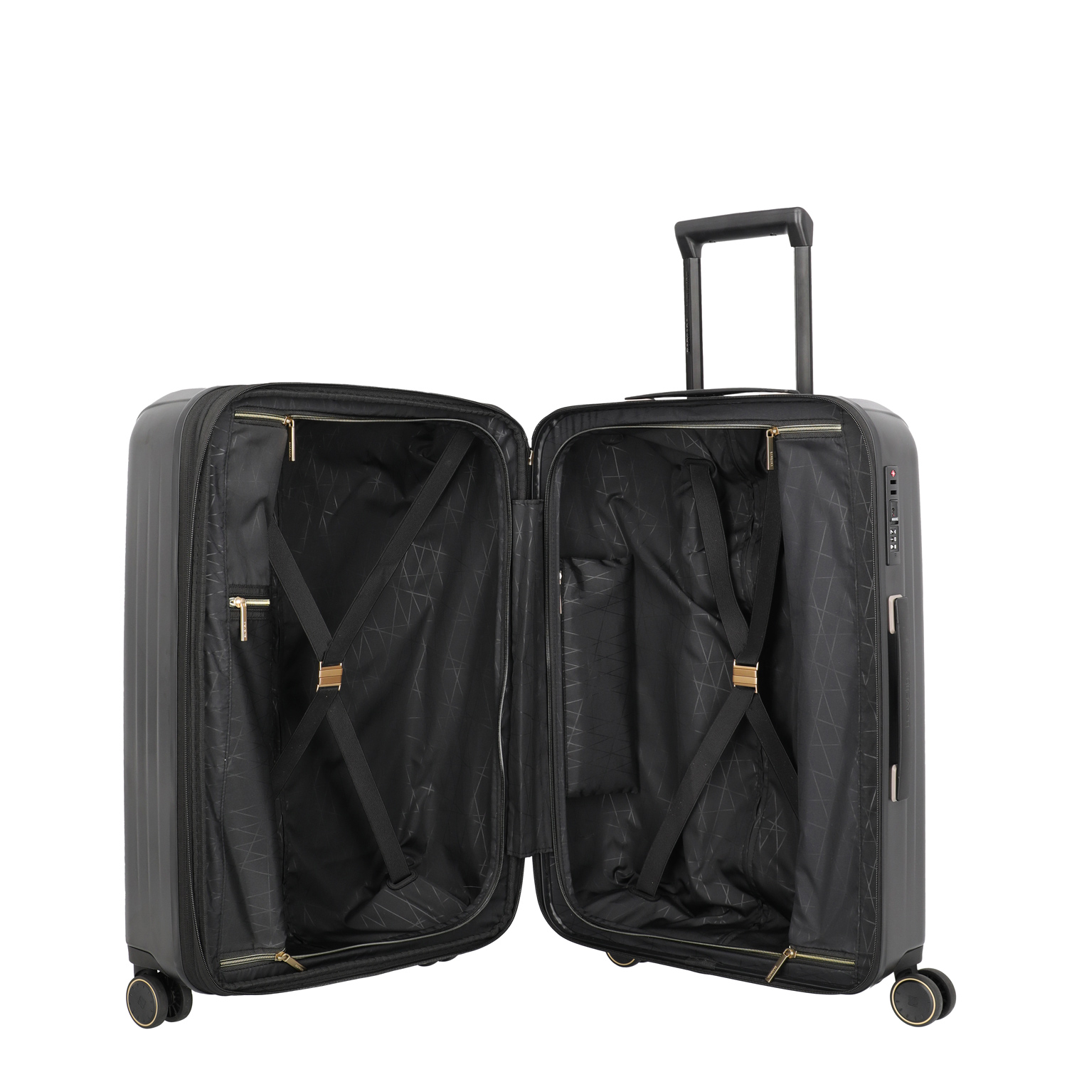 Travelite 4-Rad Trolley M erweiterbar Barbara NOVELTY schwarz Abbildung 6