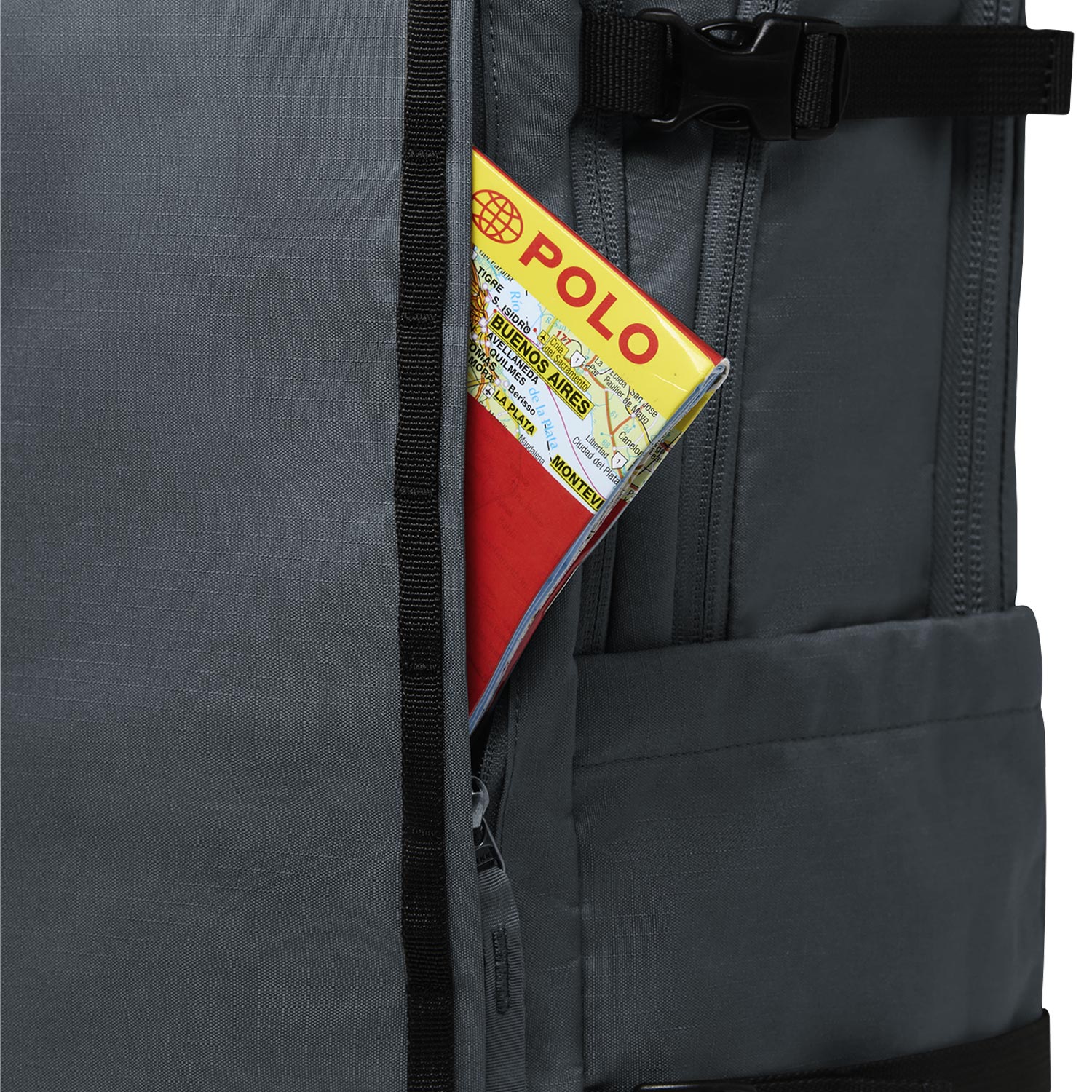 Jack Wolfskin Rolltop Rucksack Sierra grey odessa Abbildung 6