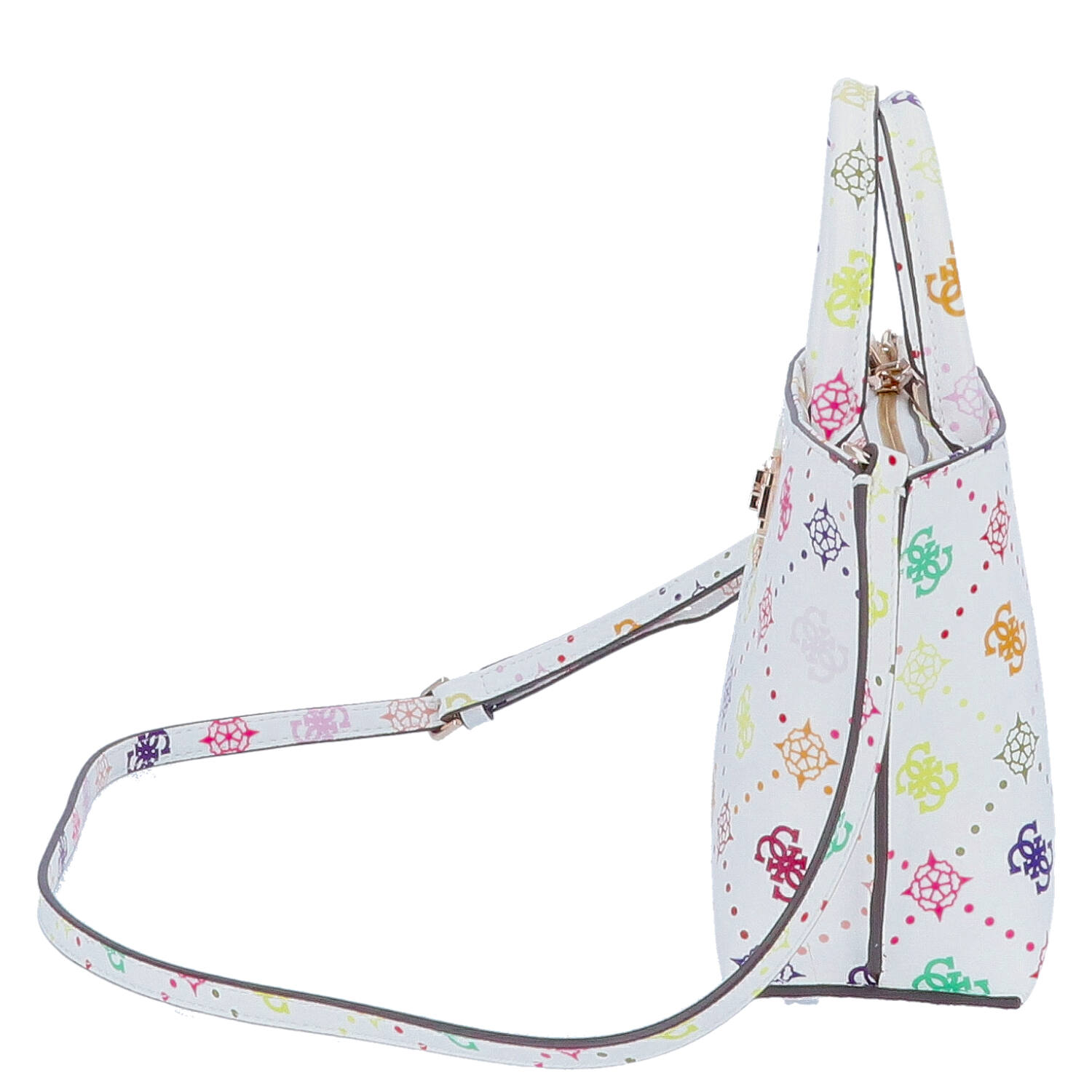 GUESS Umhängetasche Emelie Logo multi Logo Abbildung 4