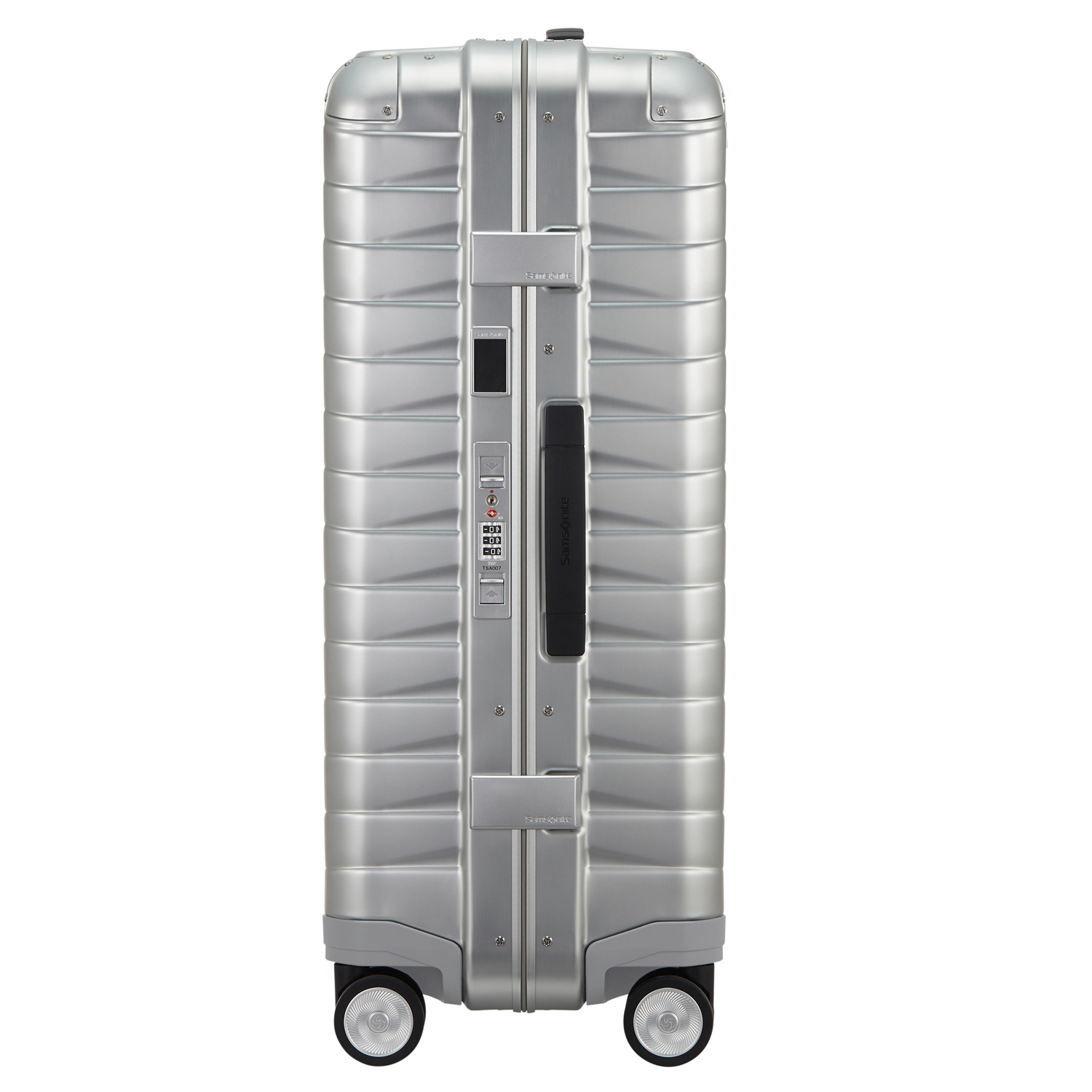 Samsonite 4-Rad Aluminium Trolley 69cm Proxis ALU silber