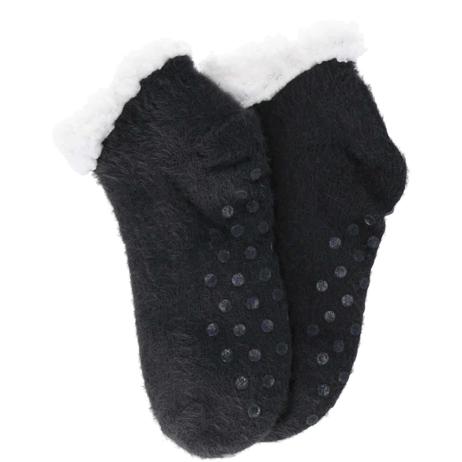 Antonio Damen Hüttensocken Knöchelhoch  dark grey