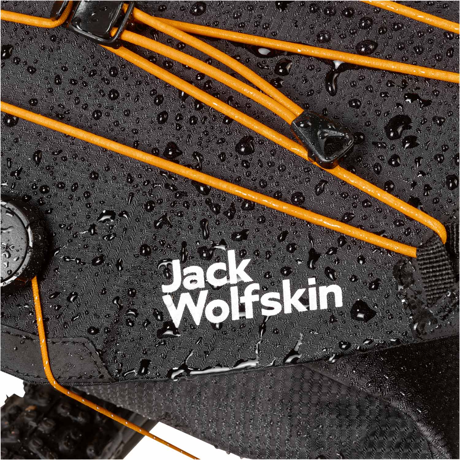 Jack Wolfskin Fahrrad-/Lenker Tasche Morobbia Bar Roll flash black