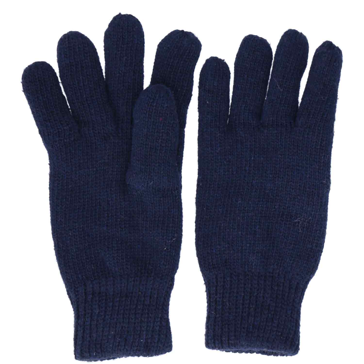 Antonio Herren Winter Fingerhandschuhe mit Thinsulate 3M  navy