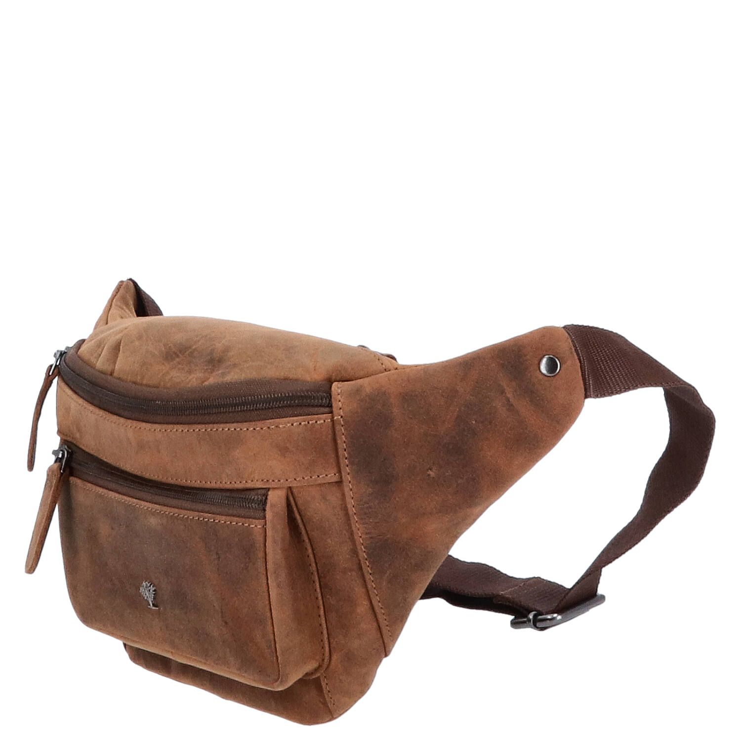 The Skandinavian Brand Leder Bauchtasche, Hüttasche, Body Bag - hunther Abbildung 3