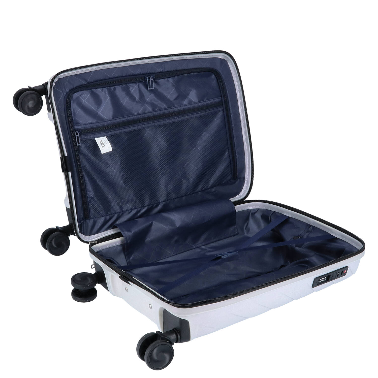 DYX 4 Rollen Koffer S 56 cm Dubai weiß Abbildung 6