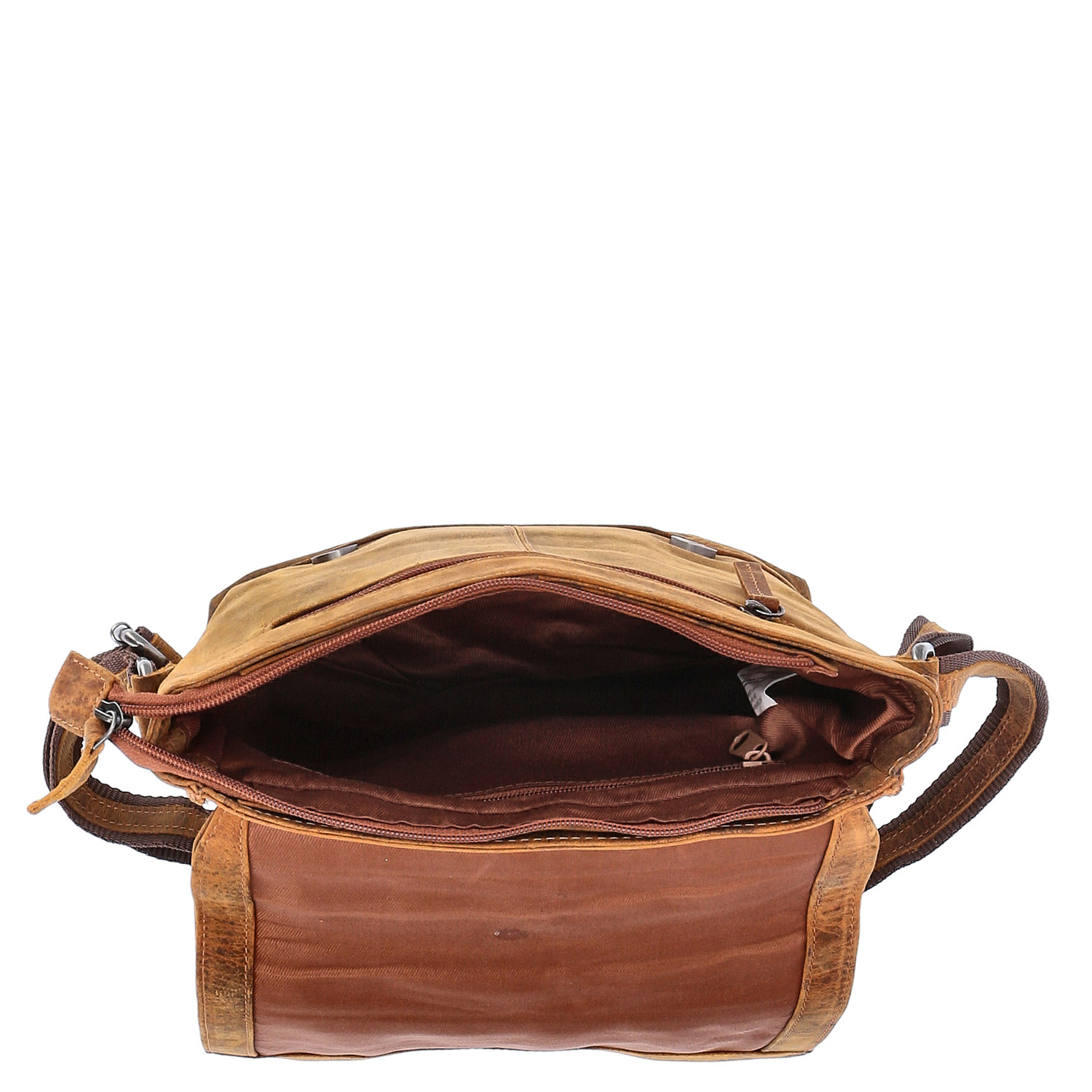 The Skandinavian Brand Leder Umhängetasche Hunter - Cognac Abbildung 5