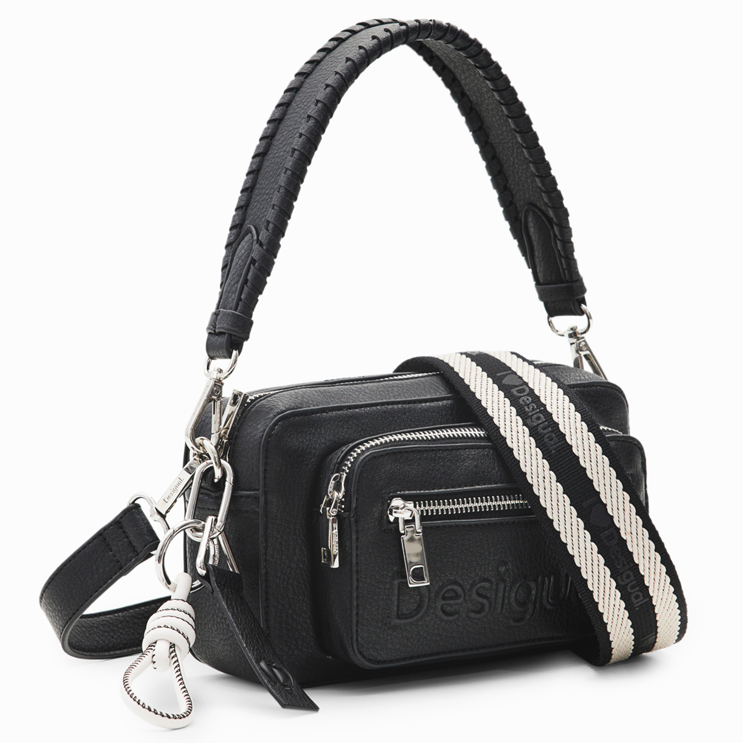 Desigual Damen Schultertasche Cambridge 2.0 Black