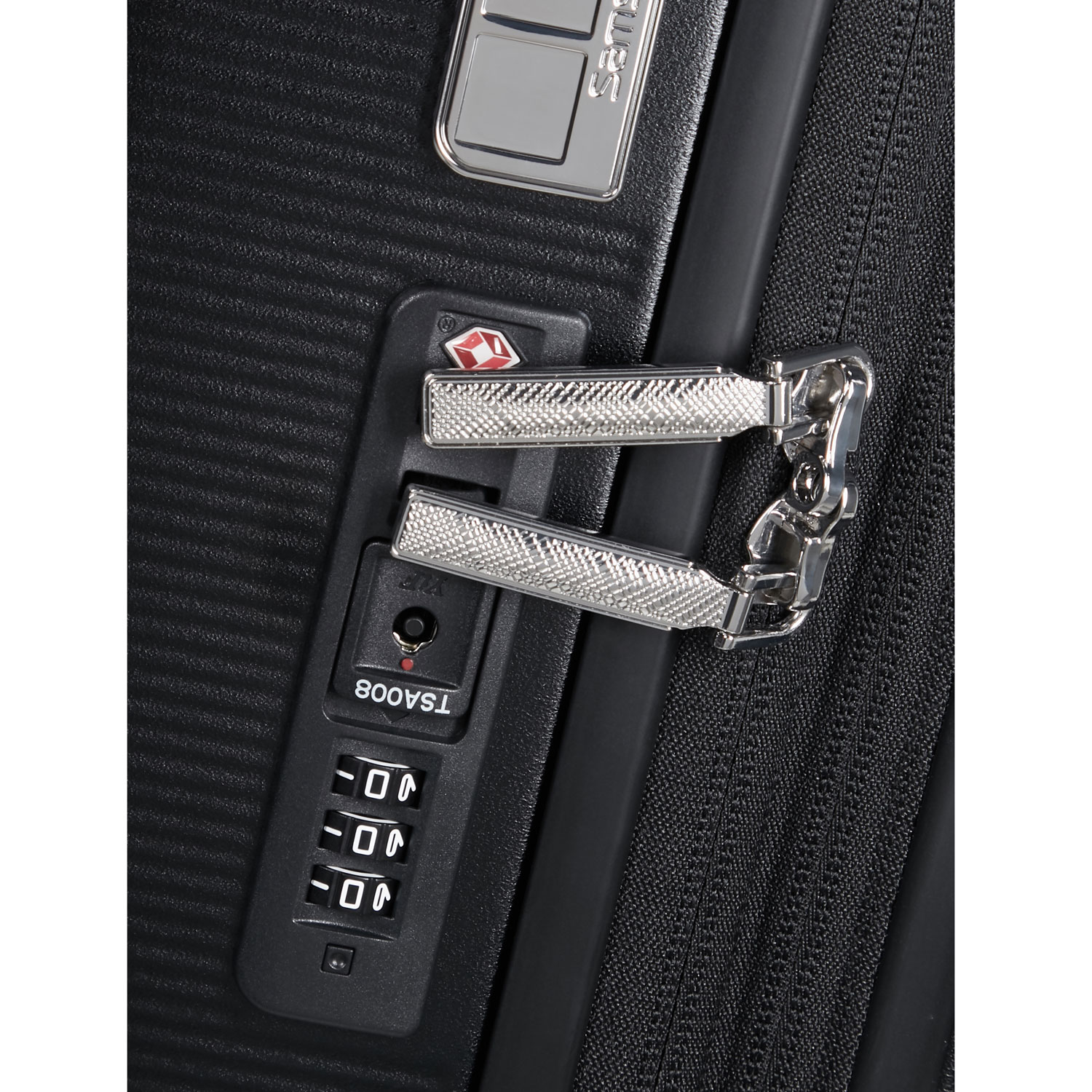 Samsonite 4-Rad Trolley 69/25 erweiterbar Image Black Abbildung 9