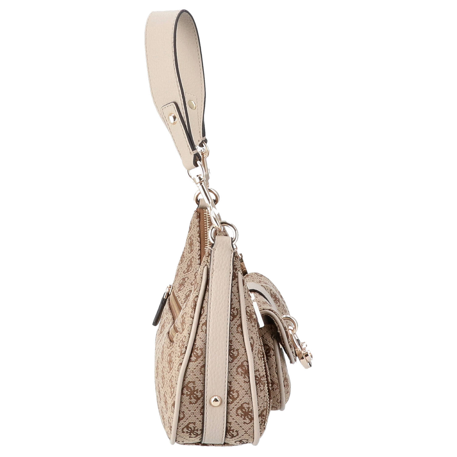 GUESS Umhängetasche Jessa Latte Logo Abbildung 4