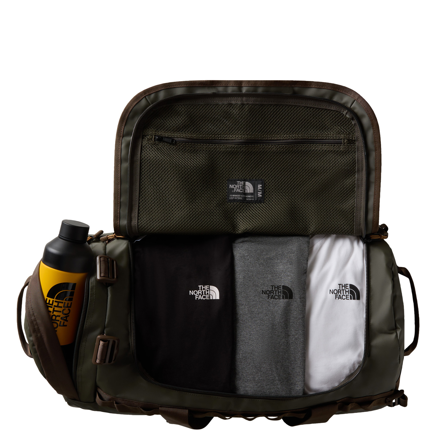 The North Face Reisetasche/Rucksack Base Camp Duffel M New Taupe Green-Smokey Abbildung 3