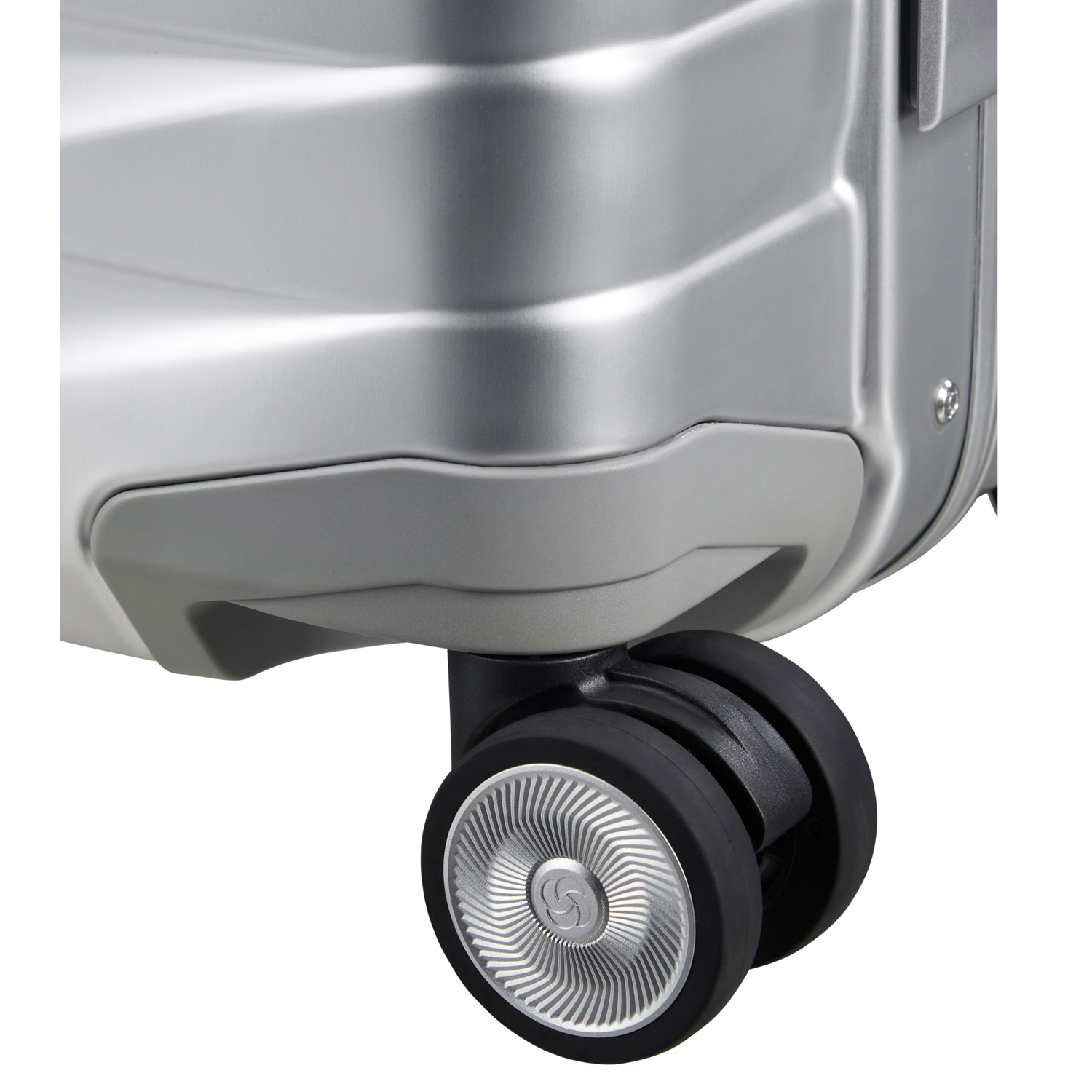 Samsonite 4-Rad Aluminium Trolley 69cm Proxis ALU silber