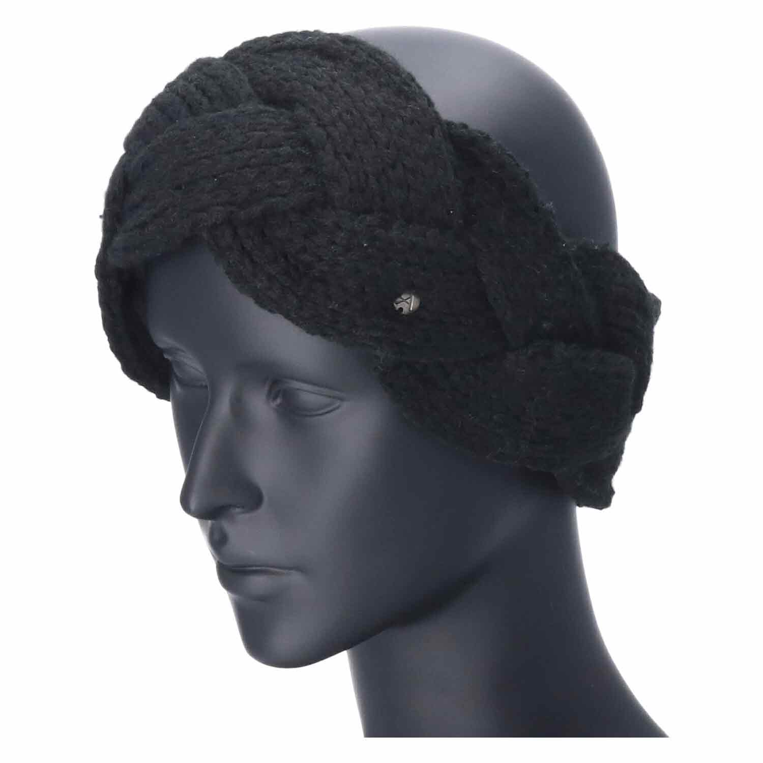 Antonio Strick Stirnband  schwarz Abbildung 2 Antonio Strick Stirnband  schwarz Abbildung 2