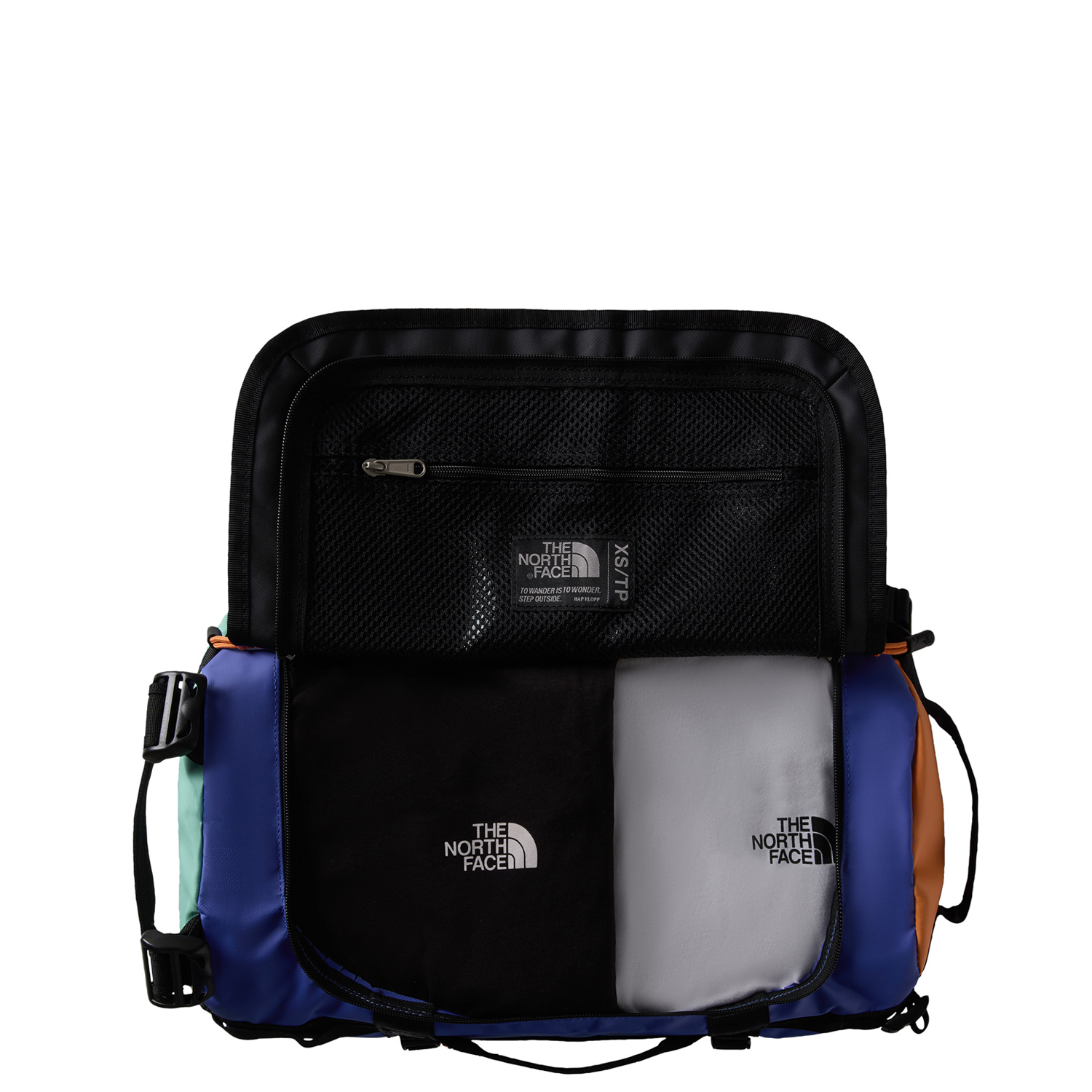 The North Face Reisetasche/Rucksack Base Camp Duffel XS Indigo Plum-Bright Foam Abbildung 4