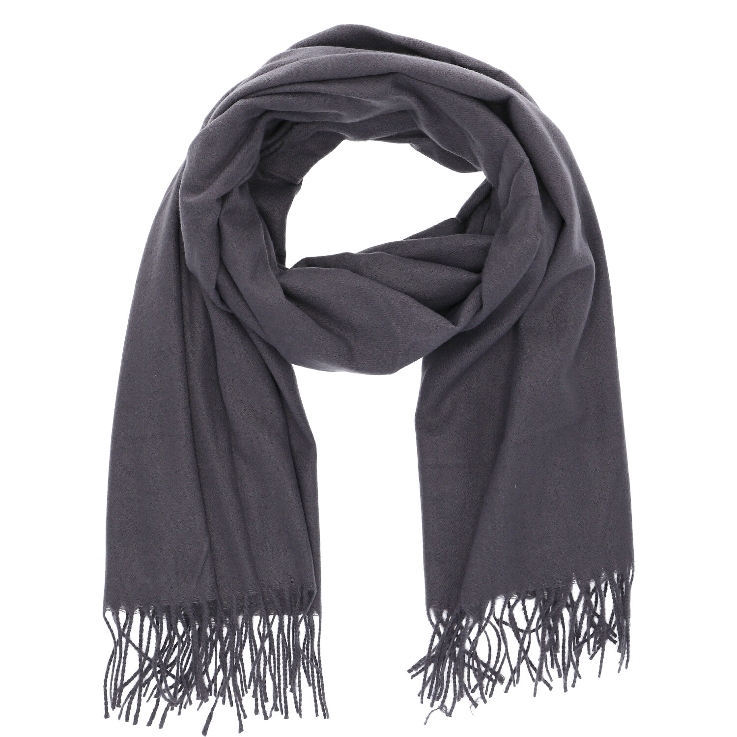 Antonio Damen Winterschal Soft Cashmera  grau Abbildung 1