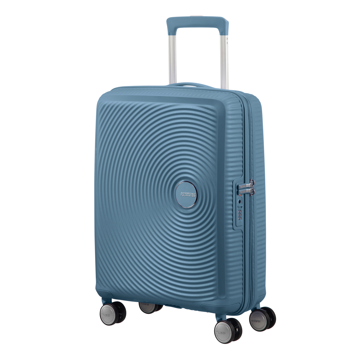 American Tourister SPINNER 55/20 TSA EXP Soundbox stone Blue Abbildung 1