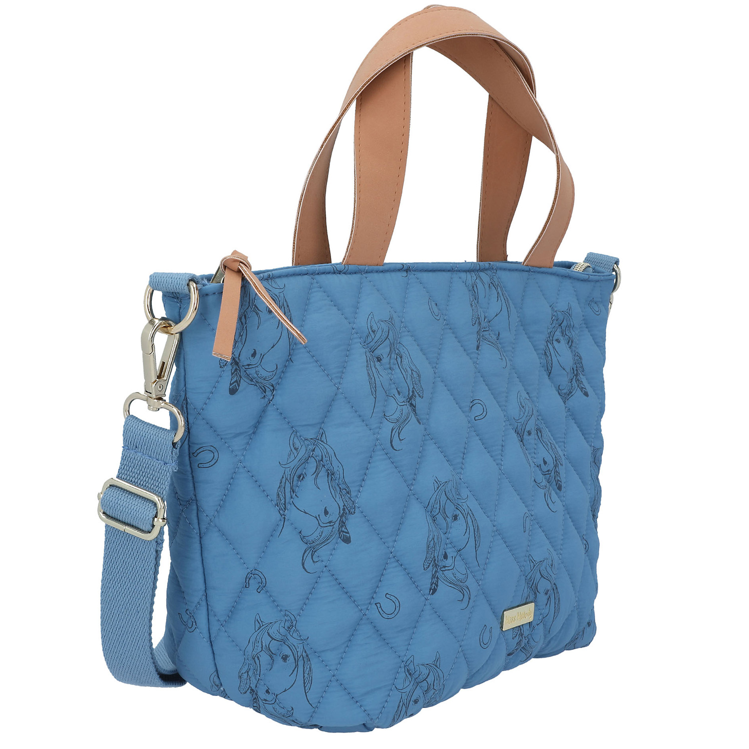 Depesche Mini Shopper Miss Melody Blue Quilt 