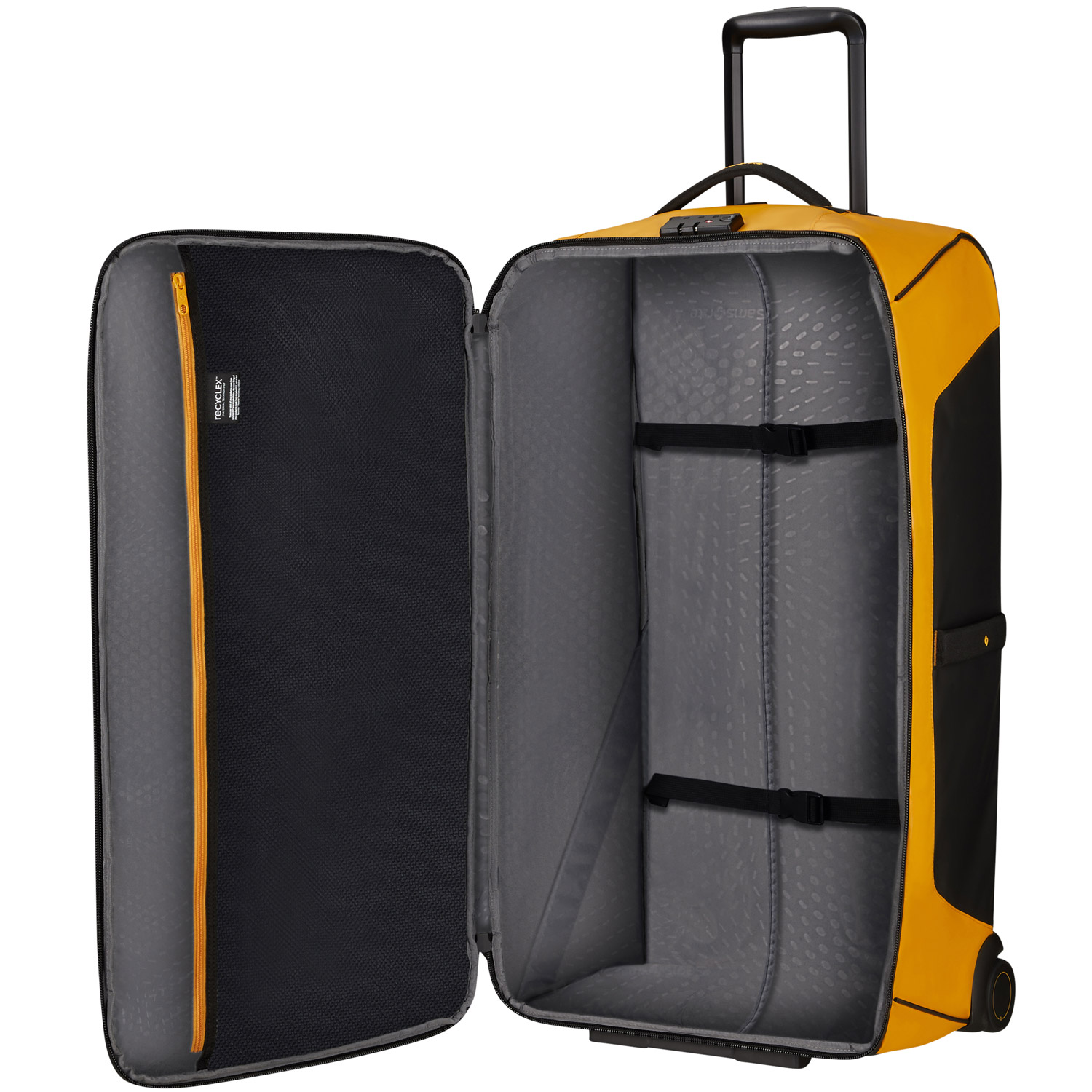 Samsonite Reisetasche mit Rollen 79cm Ecodiver yellow