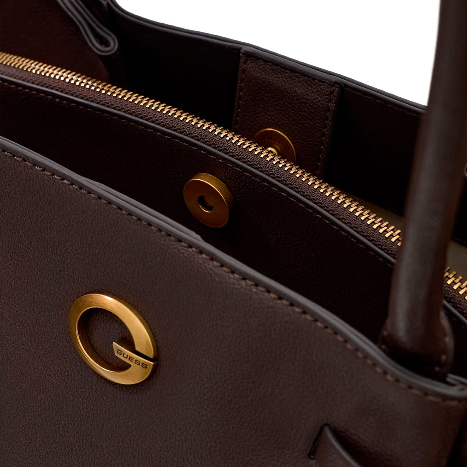 GUESS Shopper ALLEGRA GIRLFRIEND Brown Abbildung 3