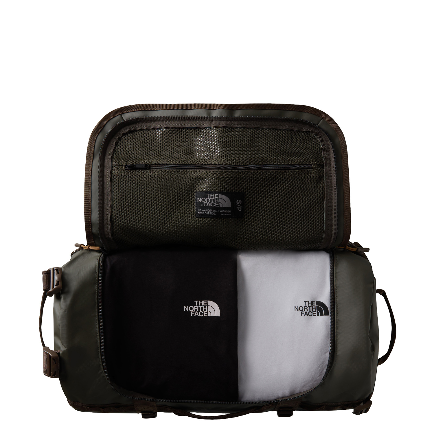 The North Face Reisetasche/Rucksack Base Camp Duffel S New Taupe Green-Smokey Abbildung 3