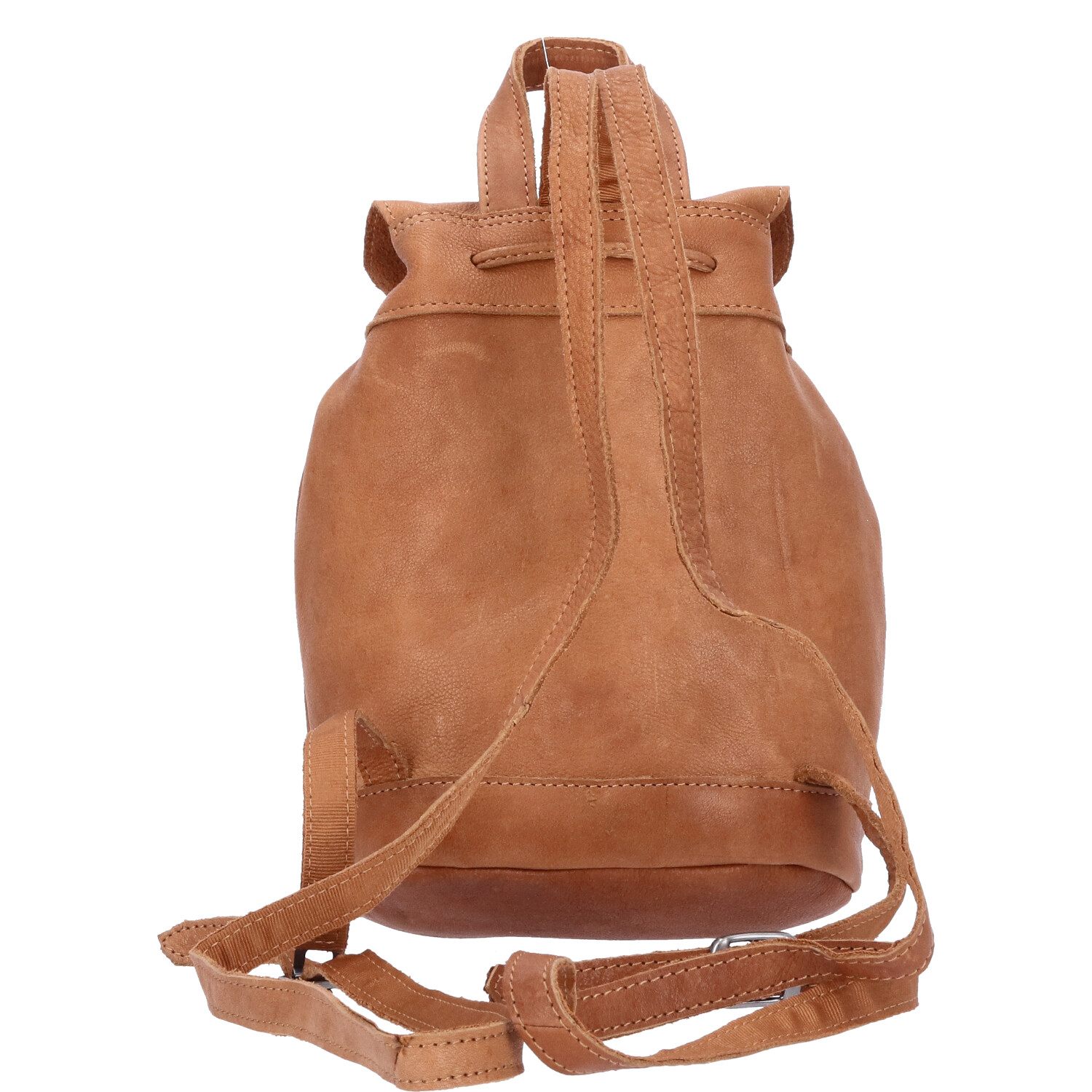 The Skandinavian Brand Damen Lederrucksack mini Style  Cognac