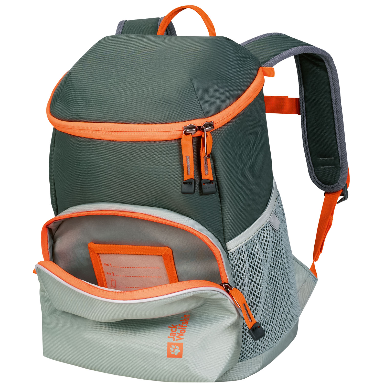 Jack Wolfskin Kinder Rucksack Erlebnis Pack slate green Abbildung 4