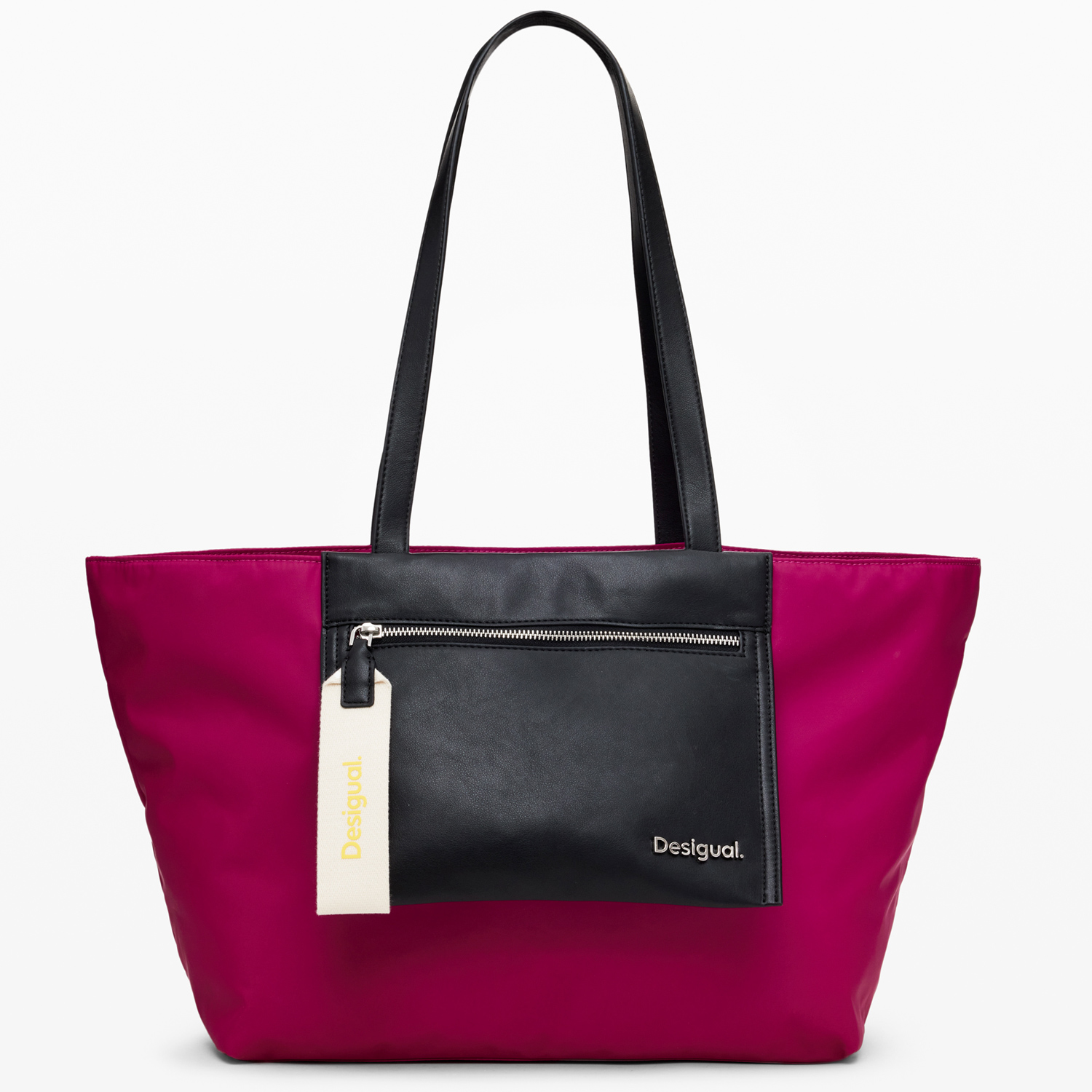 Desigual Shopper Handtasche Priori Cahuil fuchsia