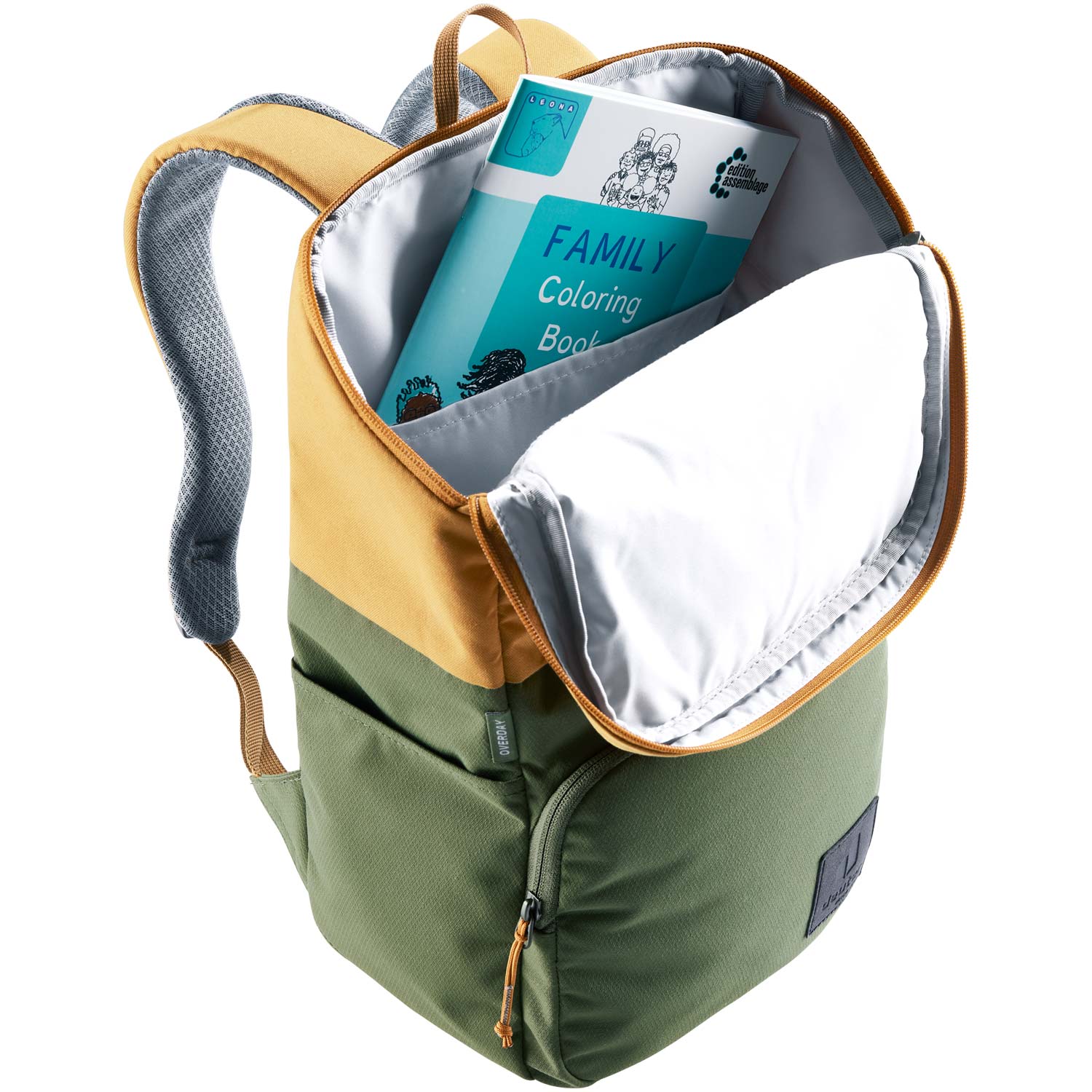 Deuter Kinder Freizeitrucksack Overday khaki-cinnamon Abbildung 4