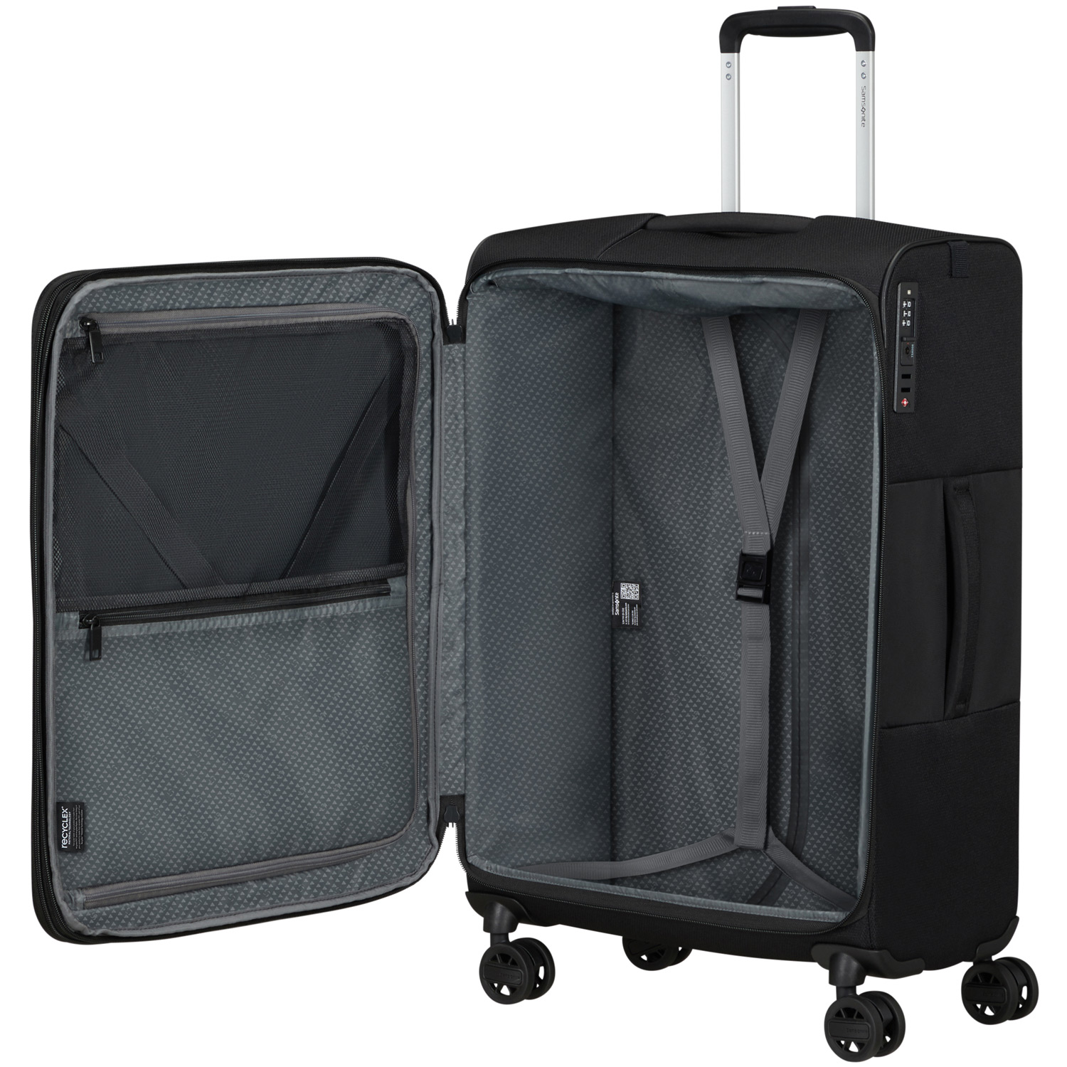 Samsonite Trolley mit 4 Rollen 66cm EXP. Vaycay Black Abbildung 5