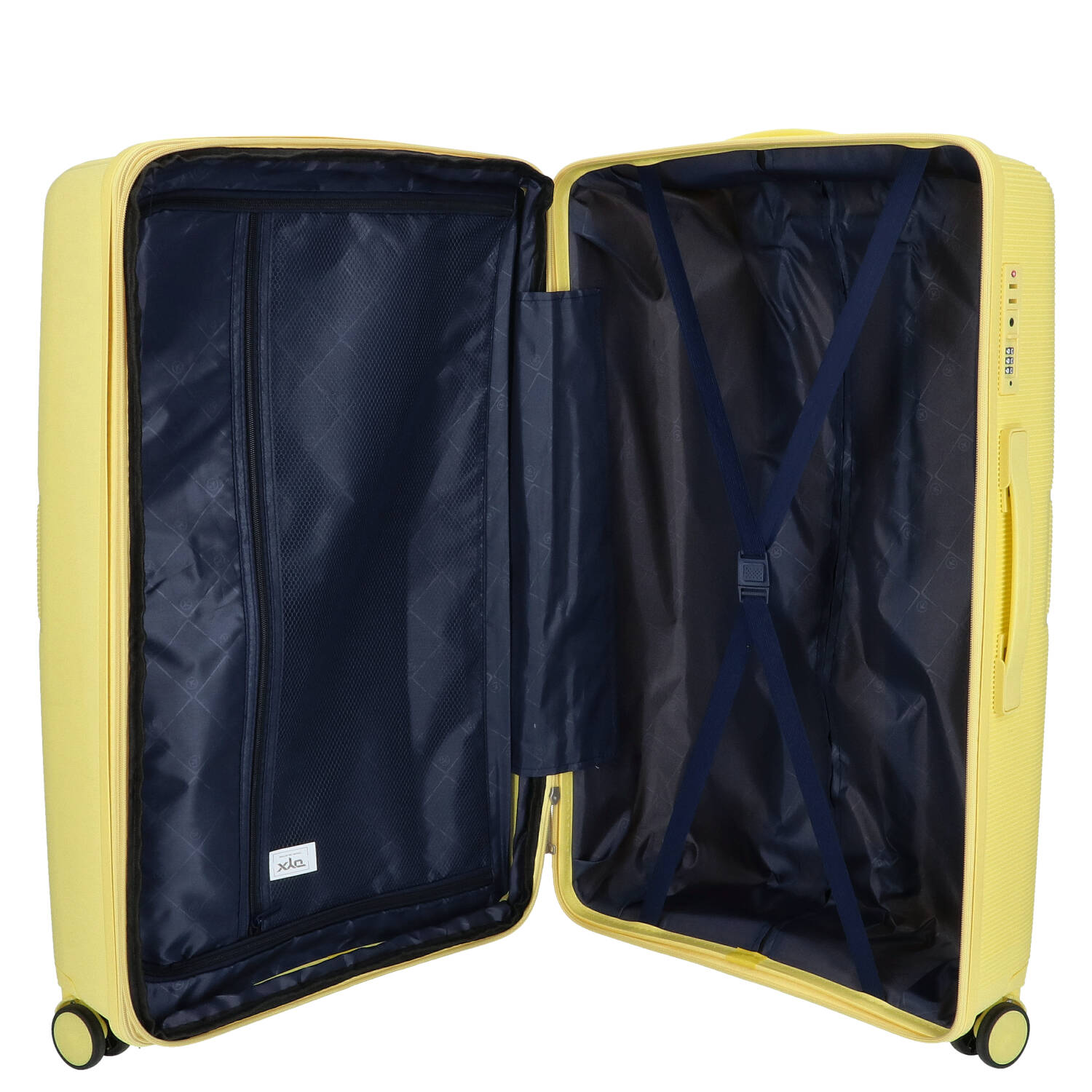 DYX 4 Rollen Koffer L 76 cm Rom gelb Abbildung 7