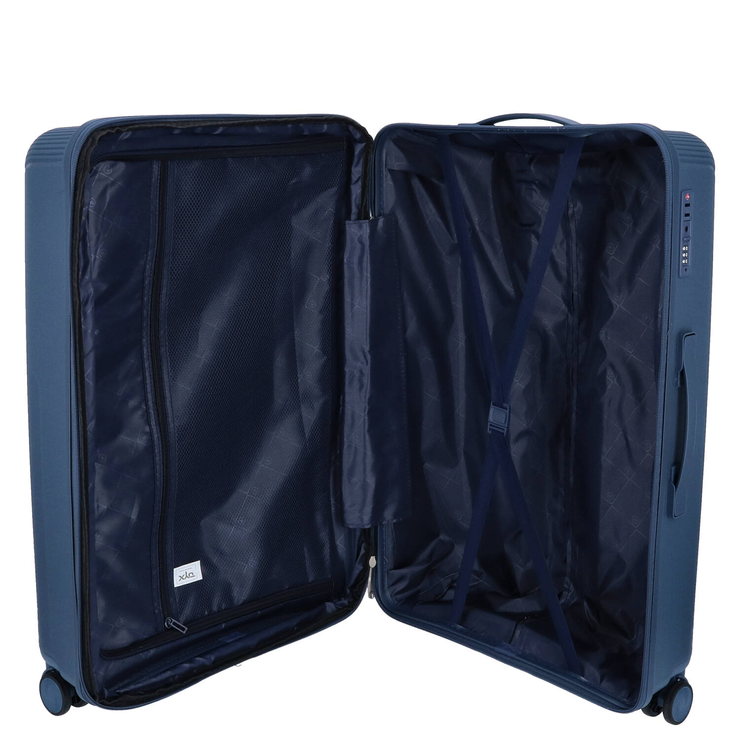 DYX 4 Rollen Koffer L 76 cm Palermo blau Abbildung 8