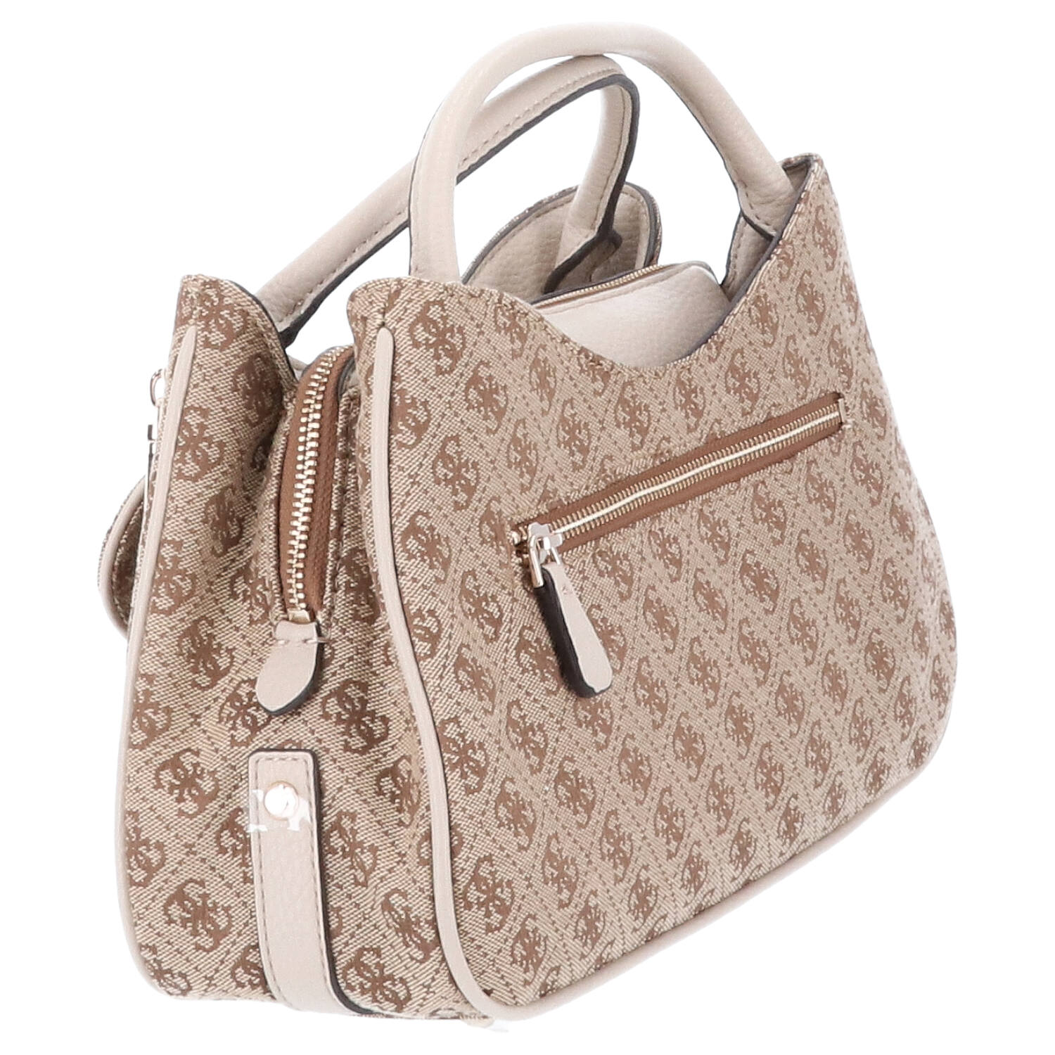 GUESS Umhängetasche Jessa Girlfriend Latte Logo Abbildung 3