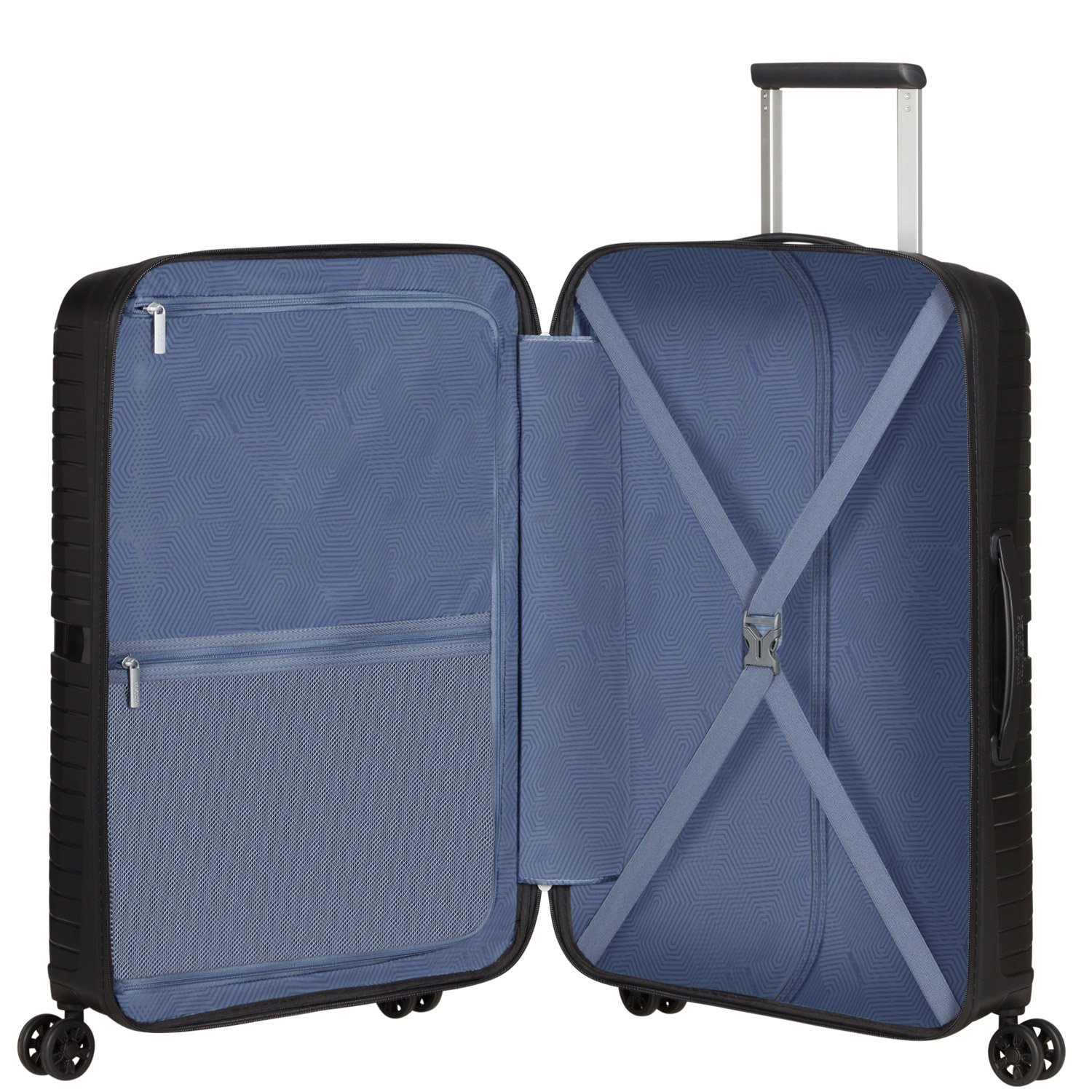 American Tourister Koffer mit 4 Rollen 67cm Airconic onyx black Abbildung 4 American Tourister Koffer mit 4 Rollen 67cm Airconic onyx black Abbildung 4