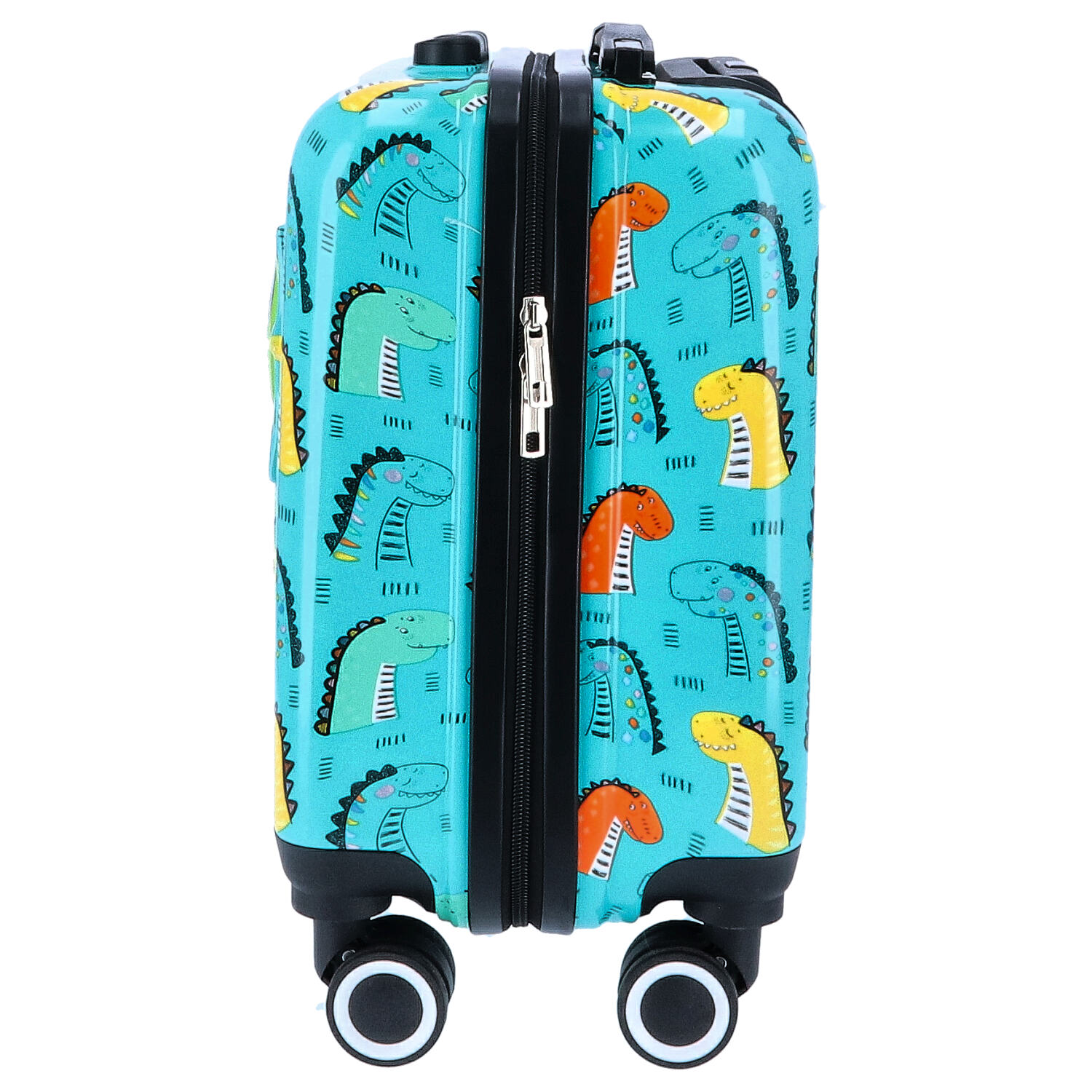 TheTrueC Kindertrolley 4 Rollen Dino  grün Abbildung 4 TheTrueC Kindertrolley 4 Rollen Dino  grün Abbildung 4