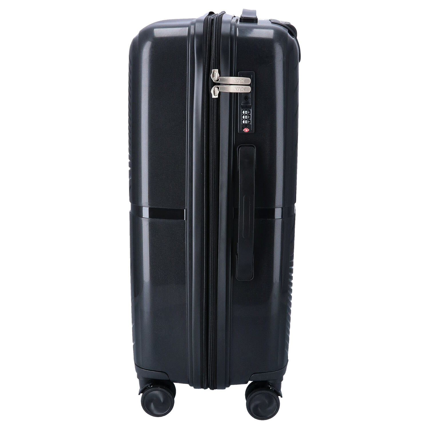 DYX 4 Rollen Trolley 3er Set S/M/L Paris schwarz Abbildung 3